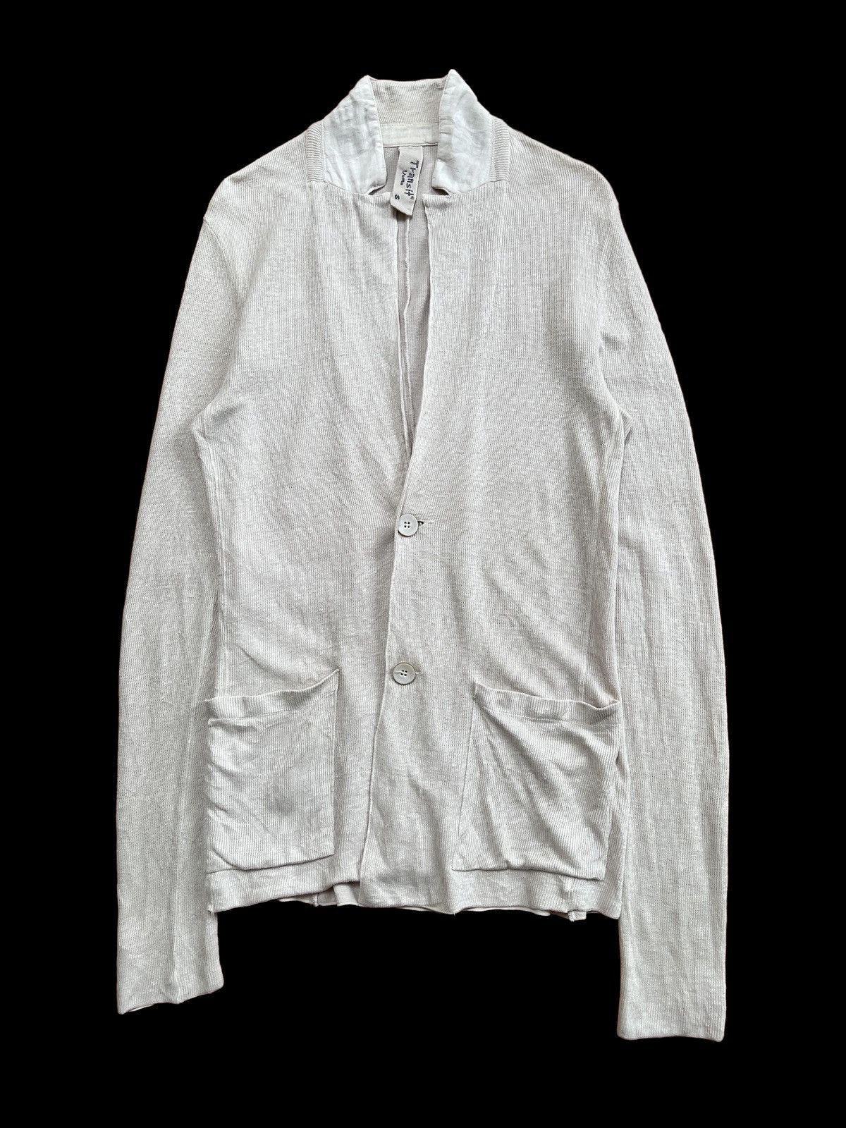 Transit Uomo Transit Uomo Knitted Cardigan Jacket Size US S / EU 44-46 / 1 - 2 Thumbnail
