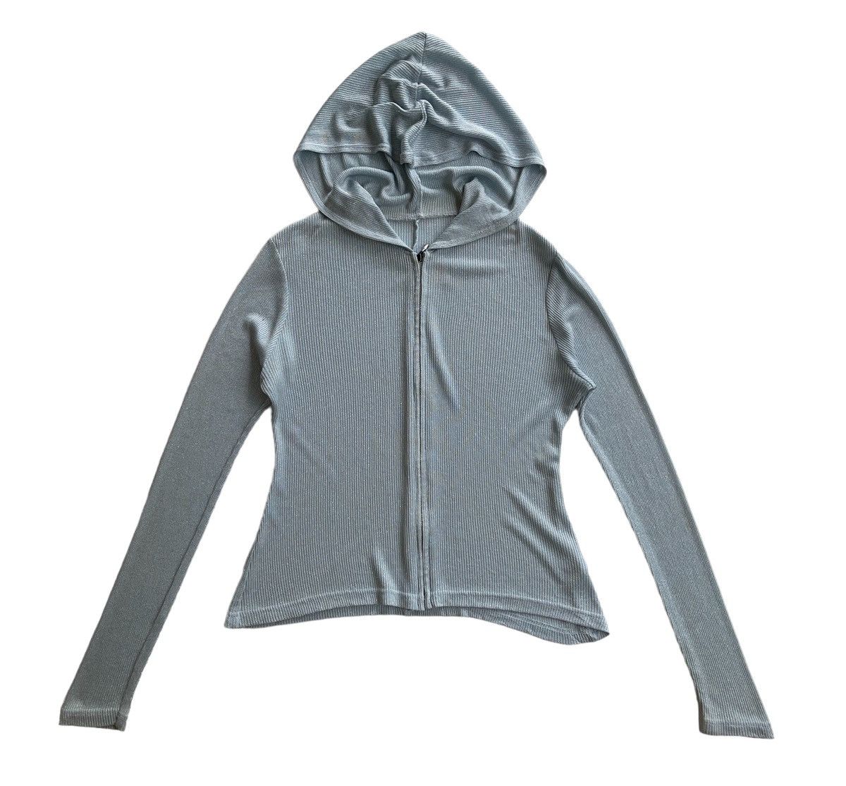 Norma Kamali Norma Kamali Cropped Knitted Hooded Size M / US 6-8 / IT 42-44 - 3 Thumbnail