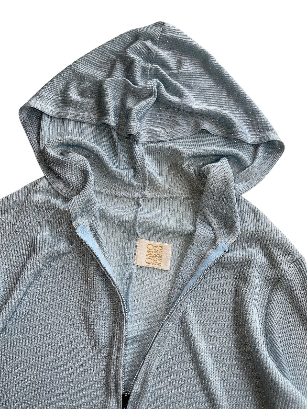 Norma Kamali Norma Kamali Cropped Knitted Hooded Size M / US 6-8 / IT 42-44 - 5 Thumbnail