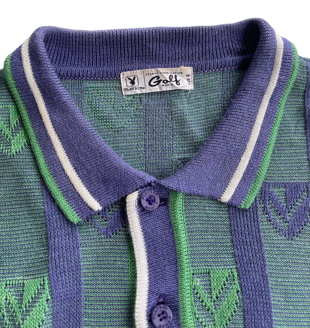 Playboy Vintage Playboy Golf Jumper Knitted Size US S / EU 44-46 / 1 - 4 Thumbnail
