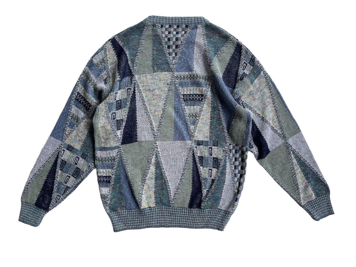 Vintage Vintage Geometric Jumper Knitwear Size US M / EU 48-50 / 2 - 3 Thumbnail