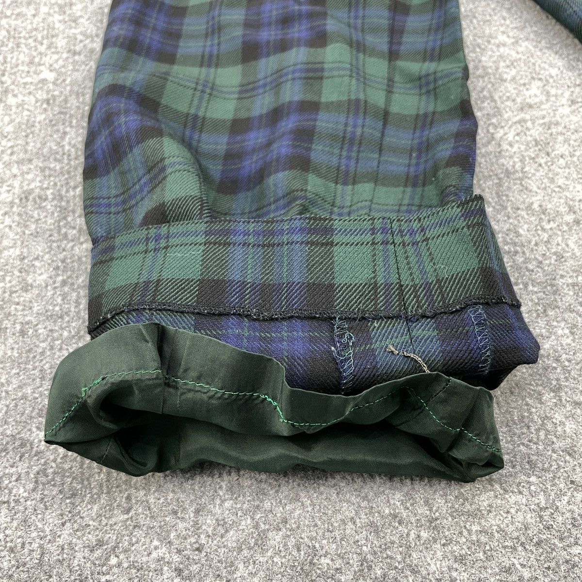 Burberry × Vintage Vintage Burberry's Checker Plaid Wool Pants Size US 26 / EU 42 - 4 Thumbnail