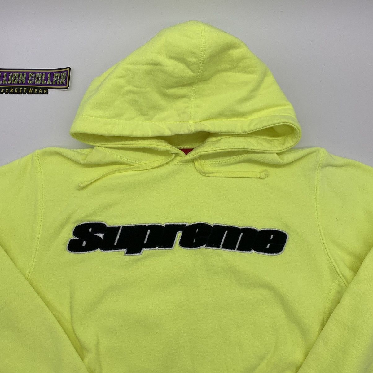 Supreme Chenille Hooded Sweatshirt Size US M / EU 48-50 / 2 - 3 Thumbnail