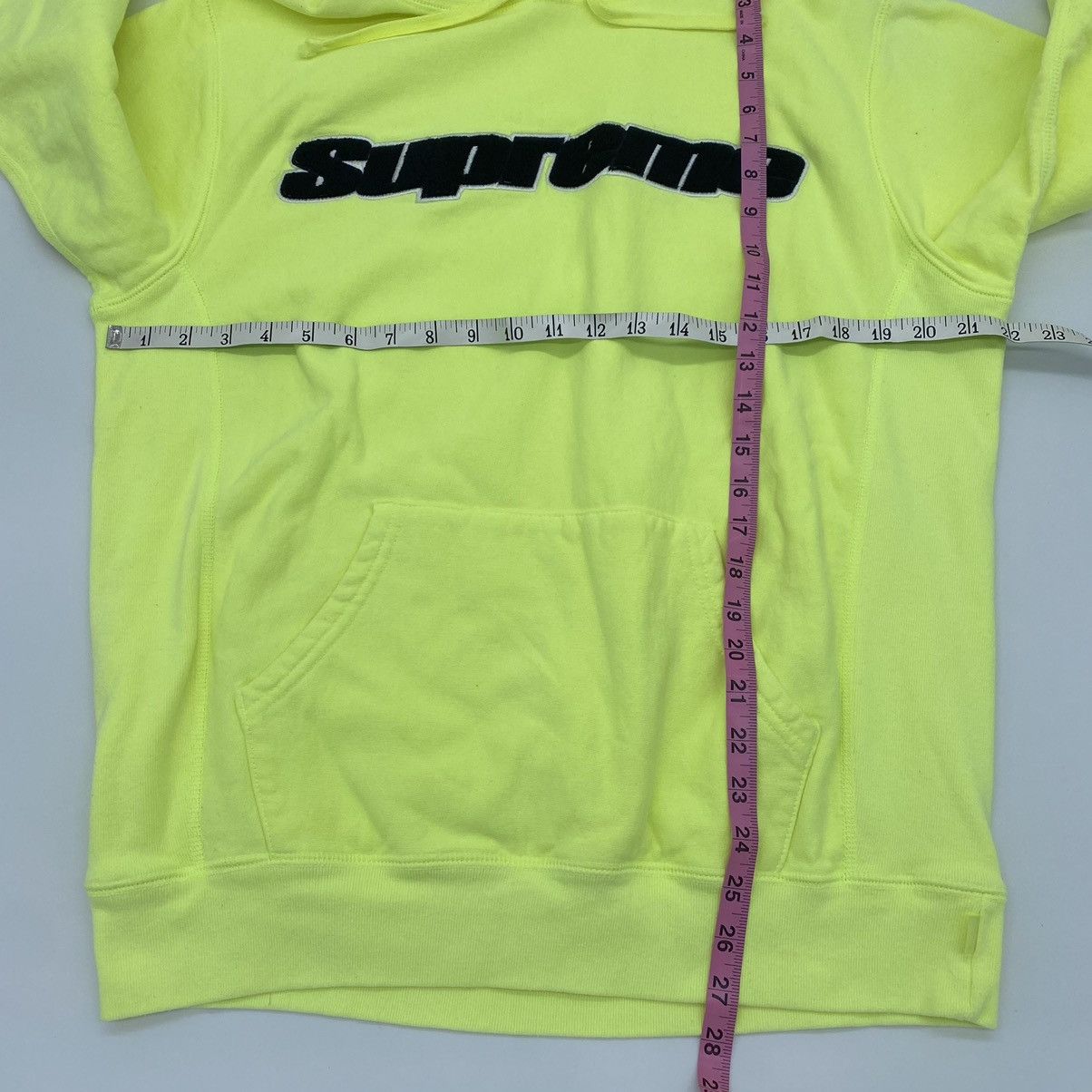 Supreme Chenille Hooded Sweatshirt Size US M / EU 48-50 / 2 - 11 Thumbnail