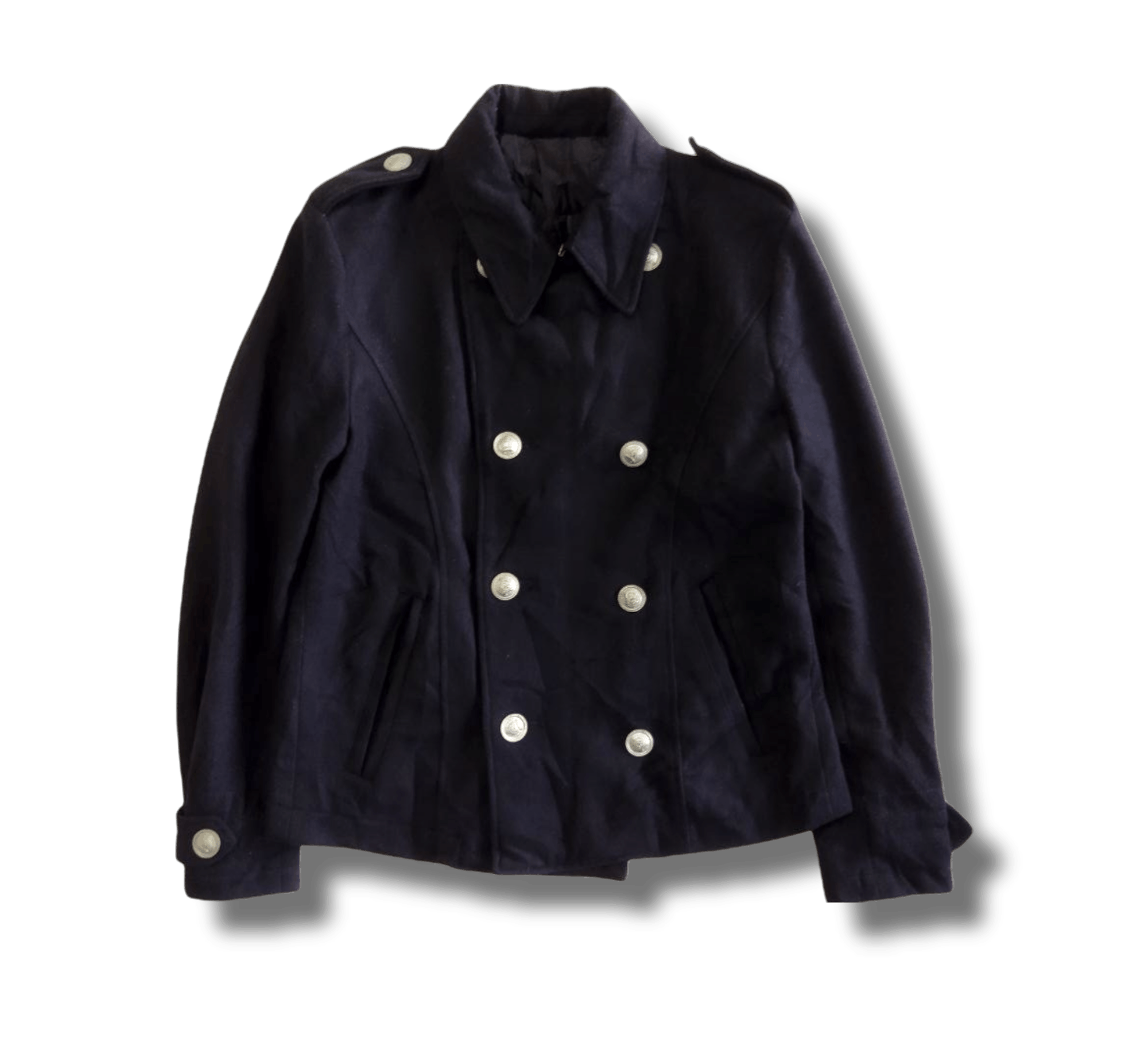 image of Cashmere Wool x Ppfm vintage Ppfm Japan Wool Jacket in Black, Men's (Size Medium)