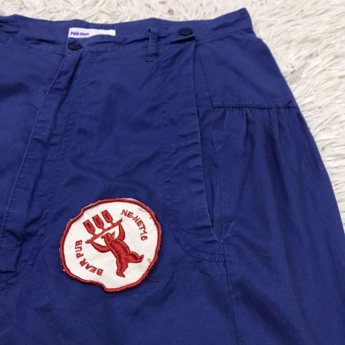Ne-Net Vintage Ne-net baggy cotton pants buckle back Size US 30 / EU 46 - 12 Thumbnail