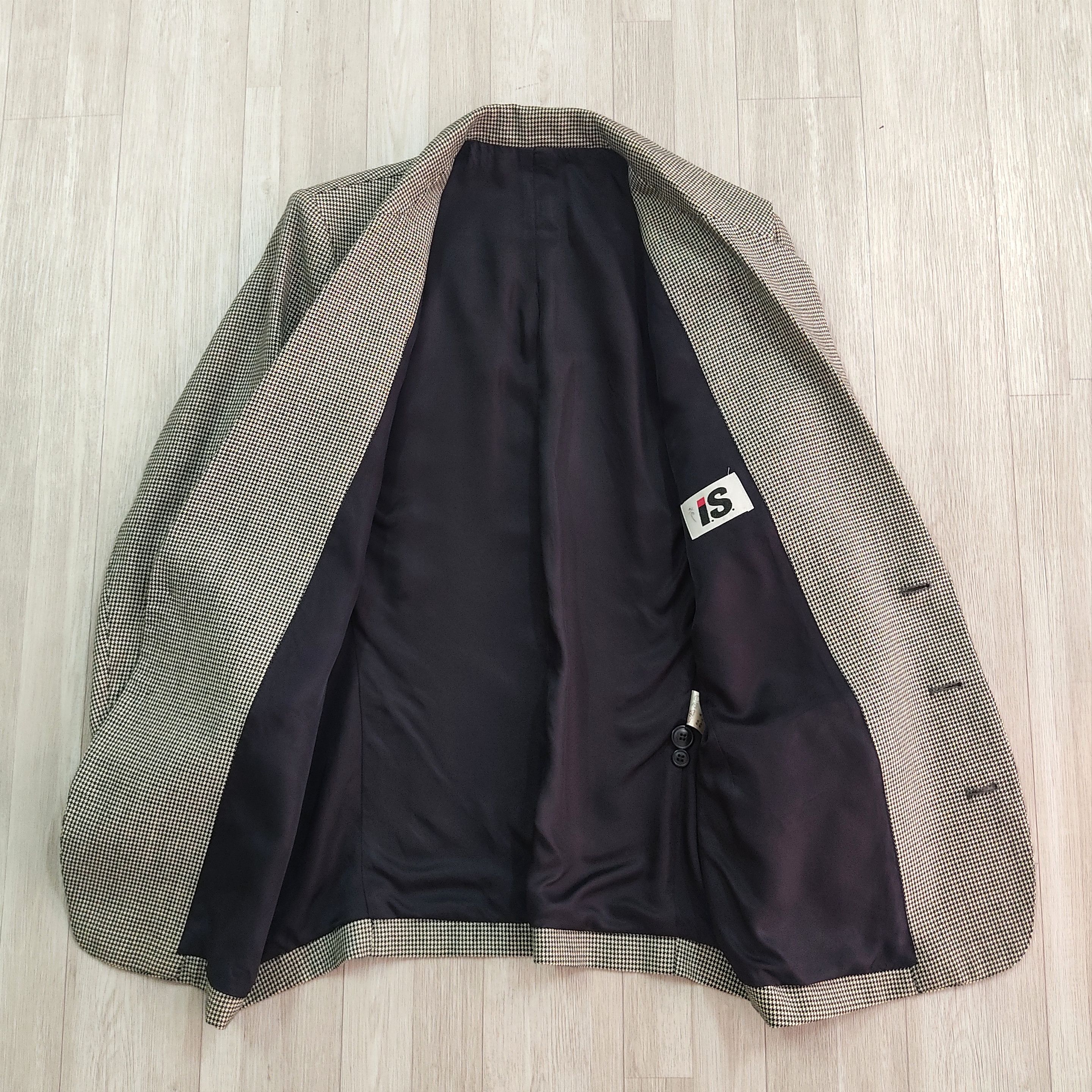Issey Miyake Vtg 80s ISSEY MIYAKE Plaid Tartan Blazer Coat Jacket Size US M / EU 48-50 / 2 - 9 Thumbnail