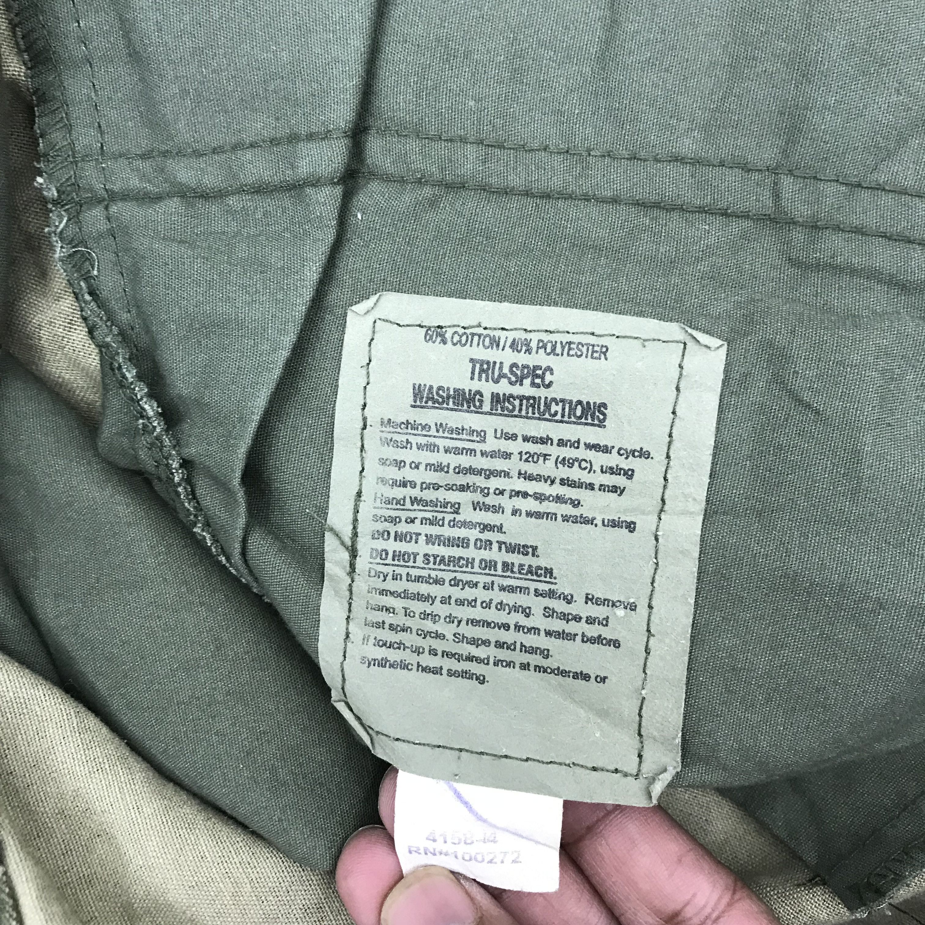 Vintage X253 BIG SIZE! VTG TIGER STRIPE ARMY CAMO PANTS RARE! Size US 44 / EU 60 - 7 Thumbnail