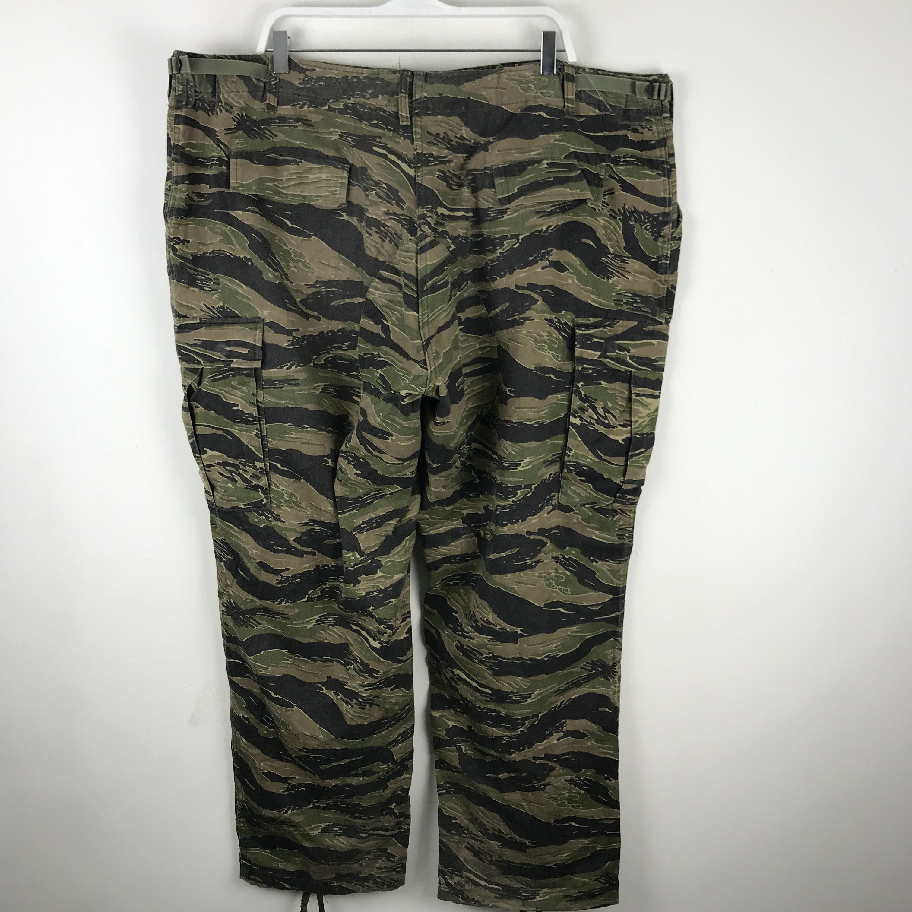 Vintage X253 BIG SIZE! VTG TIGER STRIPE ARMY CAMO PANTS RARE! Size US 44 / EU 60 - 1 Thumbnail