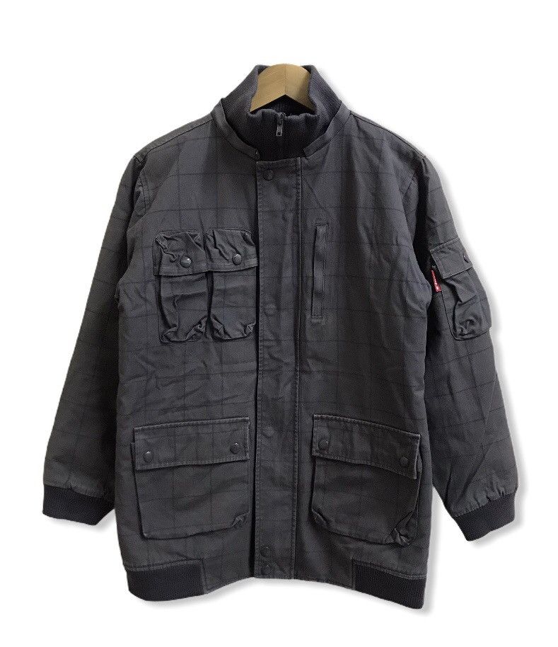 Pre-owned Vans Multipocket Jacket In Brown