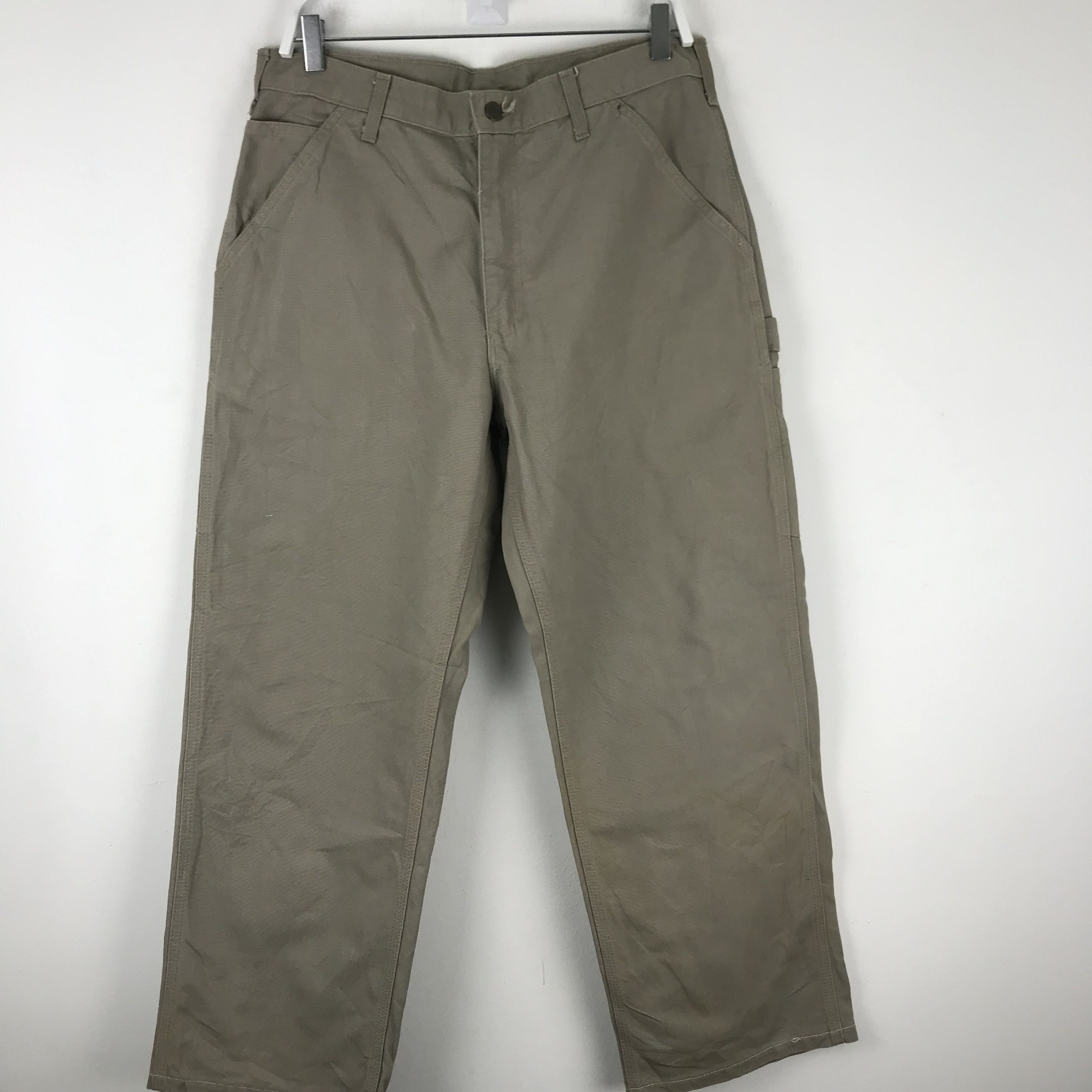 Carhartt X254 VTG CARHART WORKWEAR CARPENTER BAGGY PANTS Size US 34 / EU 50 - 3 Thumbnail