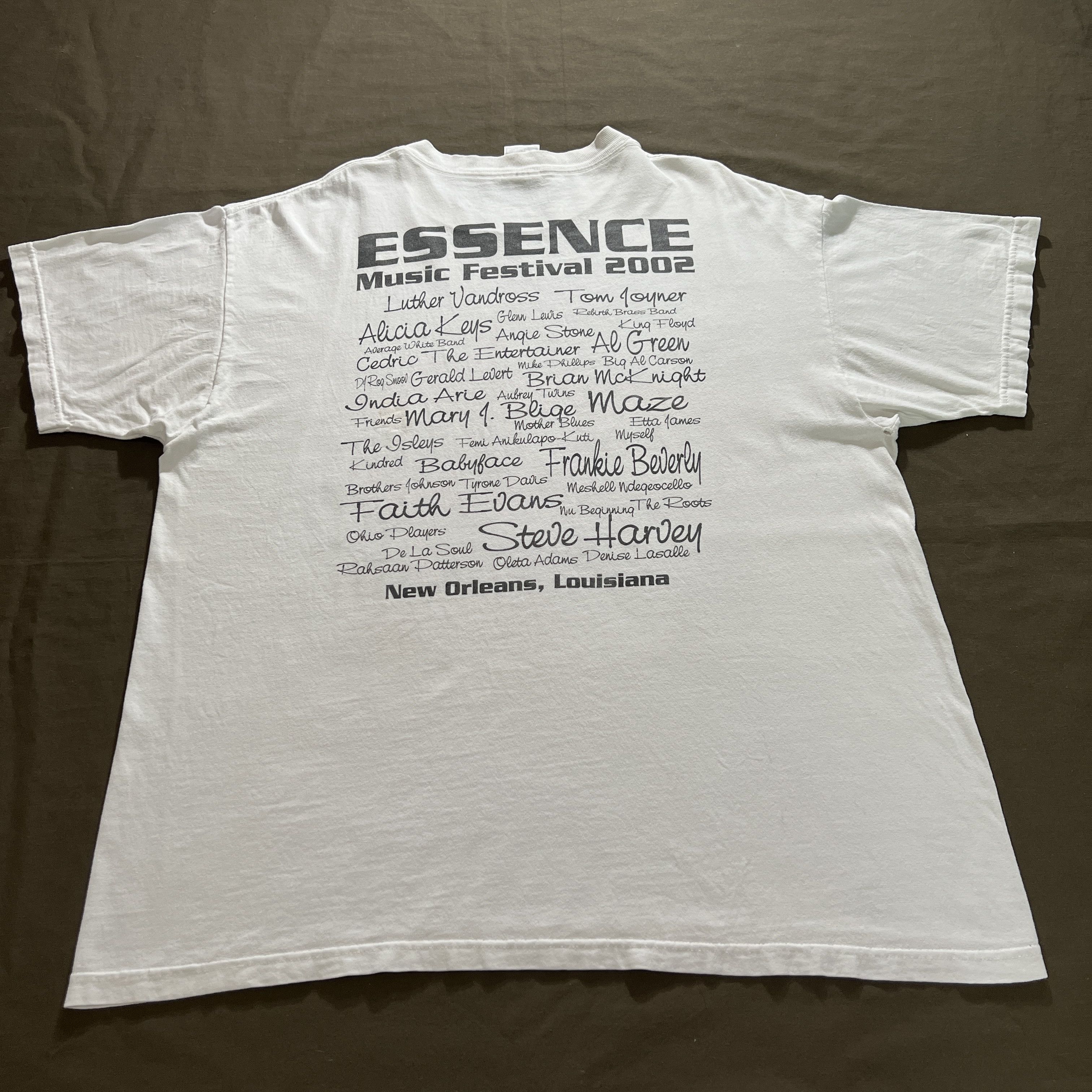 Band Tees × Rap Tees × Vintage Vintage 2002 Essence Music Festival Alicia Keys babyface Size US XL / EU 56 / 4 - 7 Thumbnail
