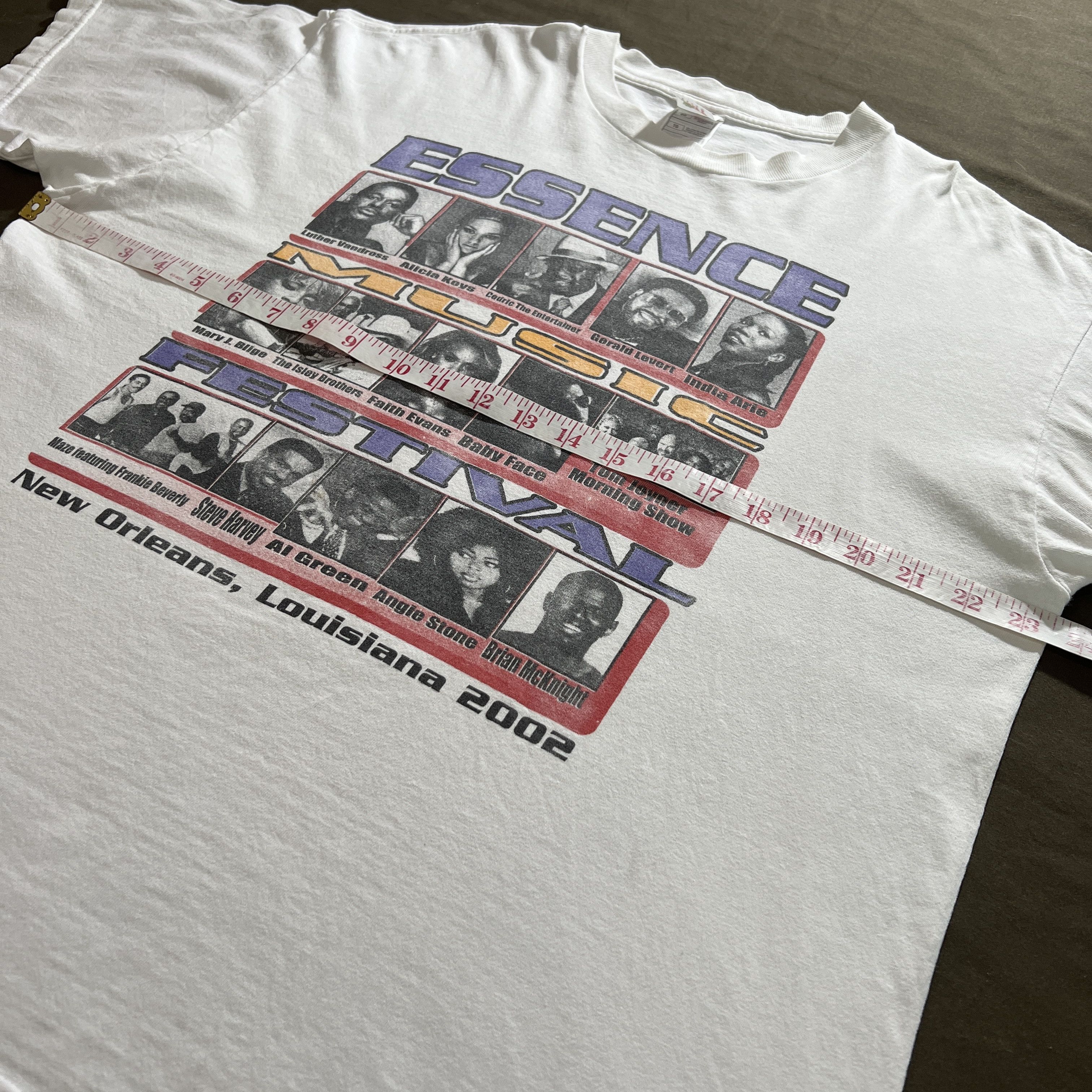 Band Tees × Rap Tees × Vintage Vintage 2002 Essence Music Festival Alicia Keys babyface Size US XL / EU 56 / 4 - 10 Thumbnail
