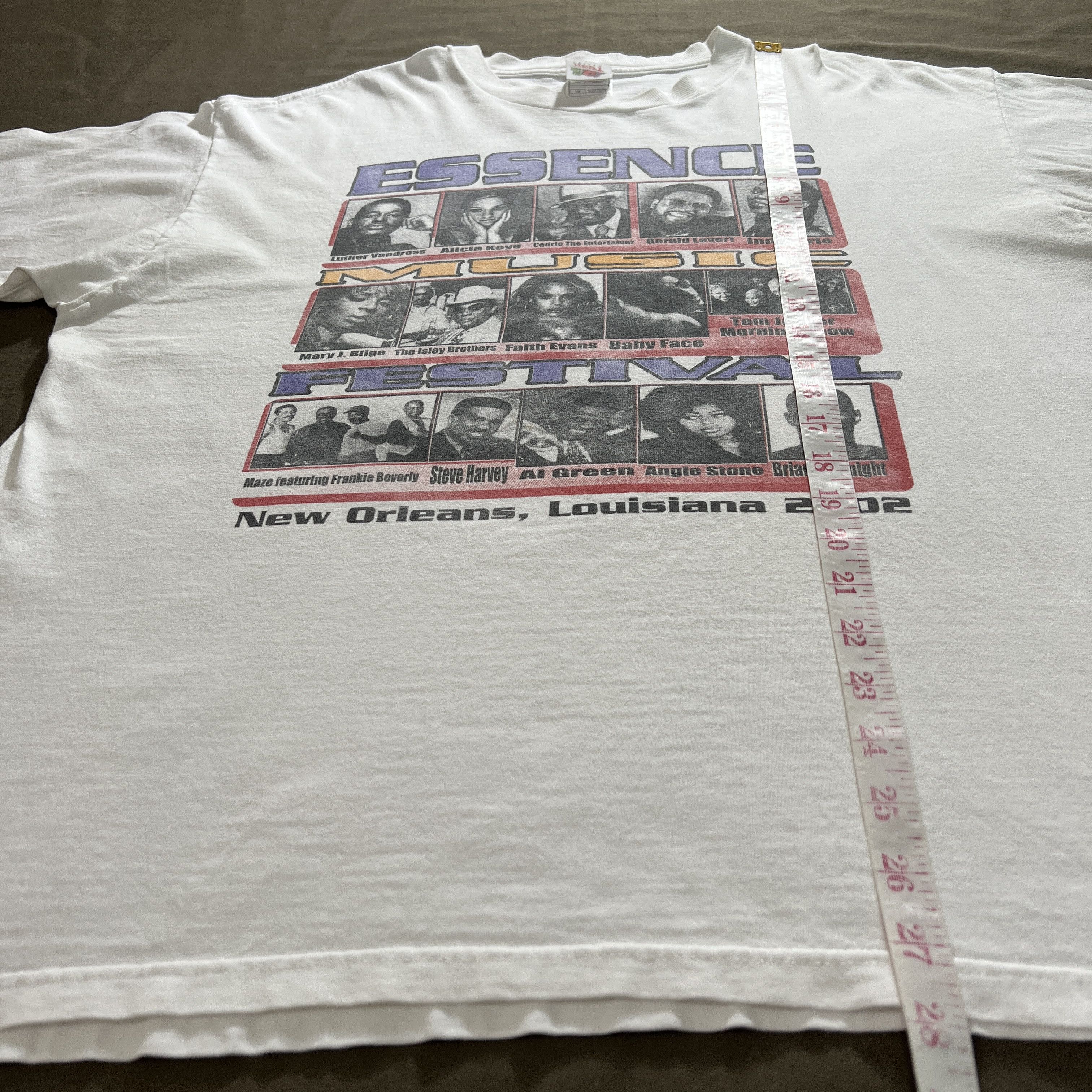 Band Tees × Rap Tees × Vintage Vintage 2002 Essence Music Festival Alicia Keys babyface Size US XL / EU 56 / 4 - 11 Thumbnail