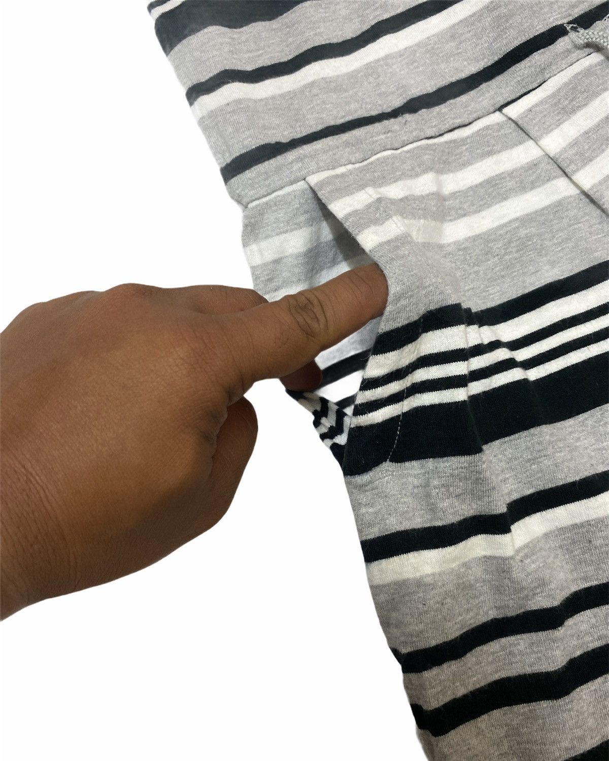 Issey Miyake × Japanese Brand × Tsumori Chisato 90’s Issey Miyake Tsumori Chisato Sleeveless Stripe Overals Size US 27 - 8 Thumbnail