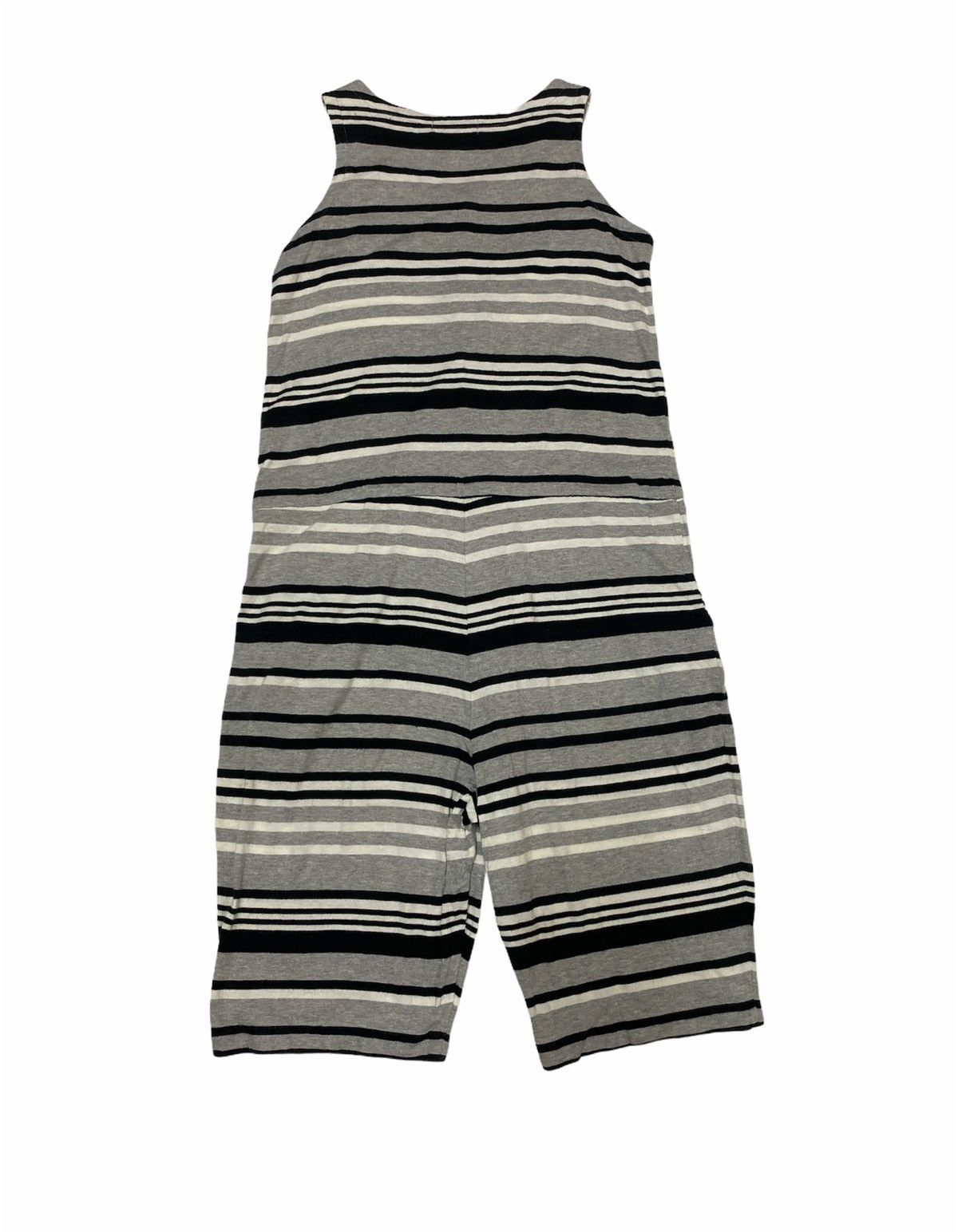 Issey Miyake × Japanese Brand × Tsumori Chisato 90’s Issey Miyake Tsumori Chisato Sleeveless Stripe Overals Size US 27 - 2 Thumbnail