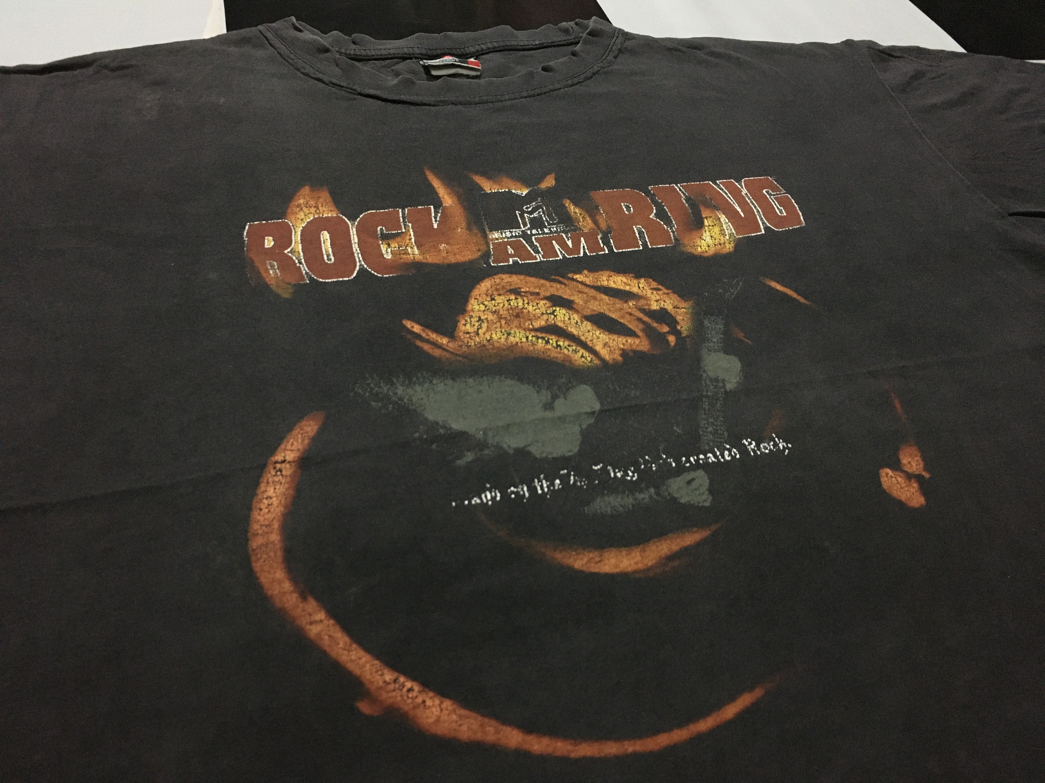 Band Tees × Vintage Vintage MTV shirt Rock Am Ring 2003 Metallica Manson Zwan Size US XL / EU 56 / 4 - 1 Thumbnail