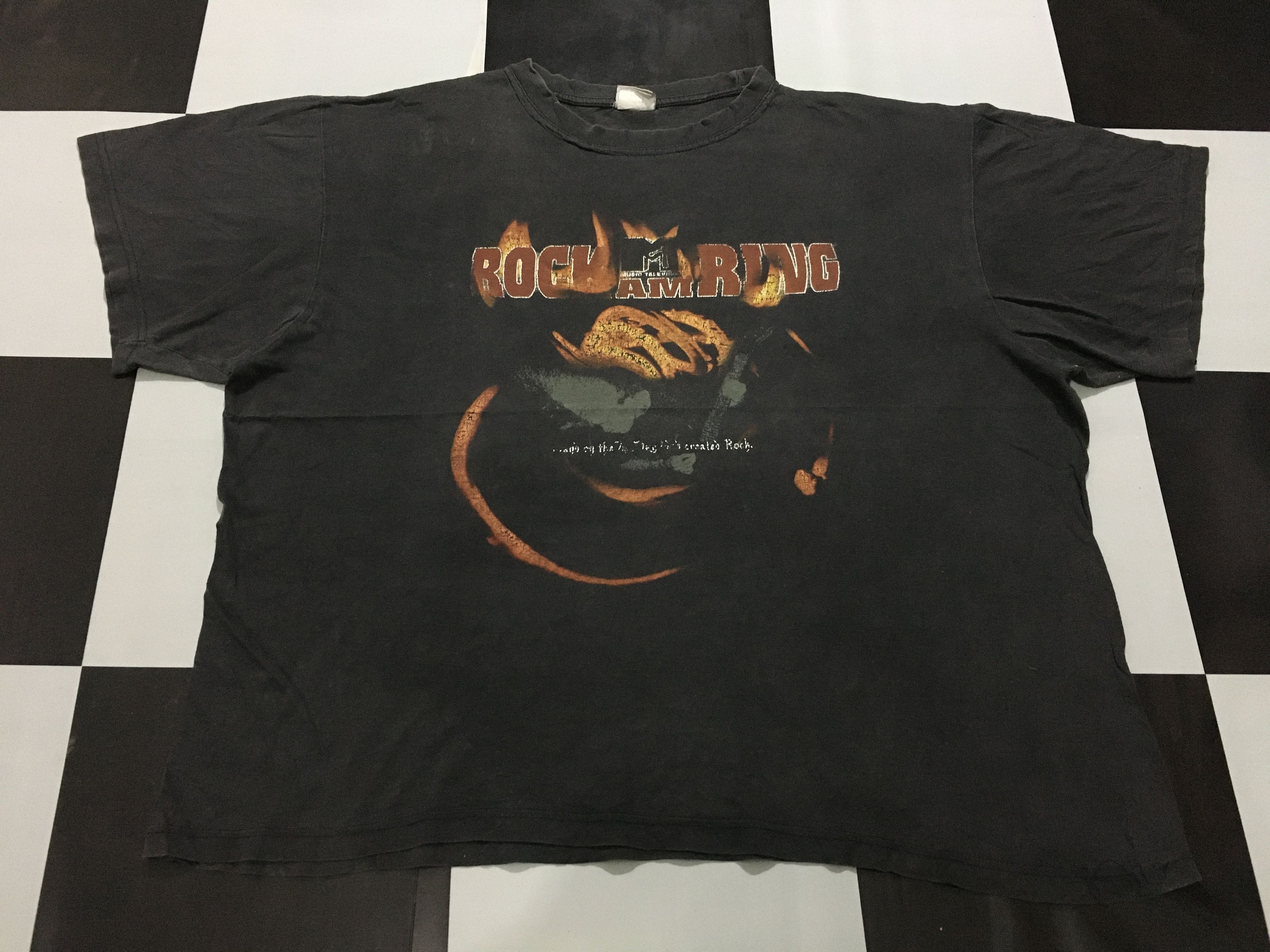 Band Tees × Vintage Vintage MTV shirt Rock Am Ring 2003 Metallica Manson Zwan Size US XL / EU 56 / 4 - 2 Thumbnail