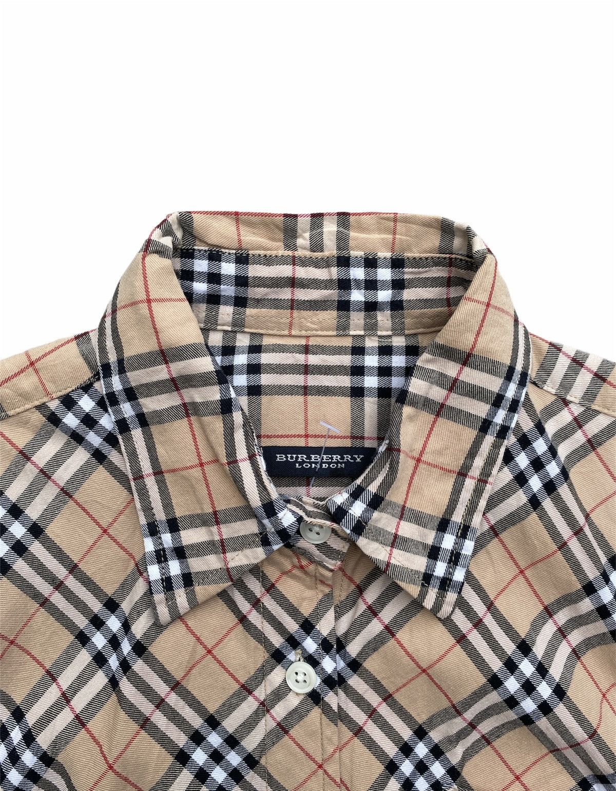 Burberry × Burberry Prorsum Vintage Burberry London Novacheck Long Sleeve Shirt Size US M / EU 48-50 / 2 - 6 Thumbnail