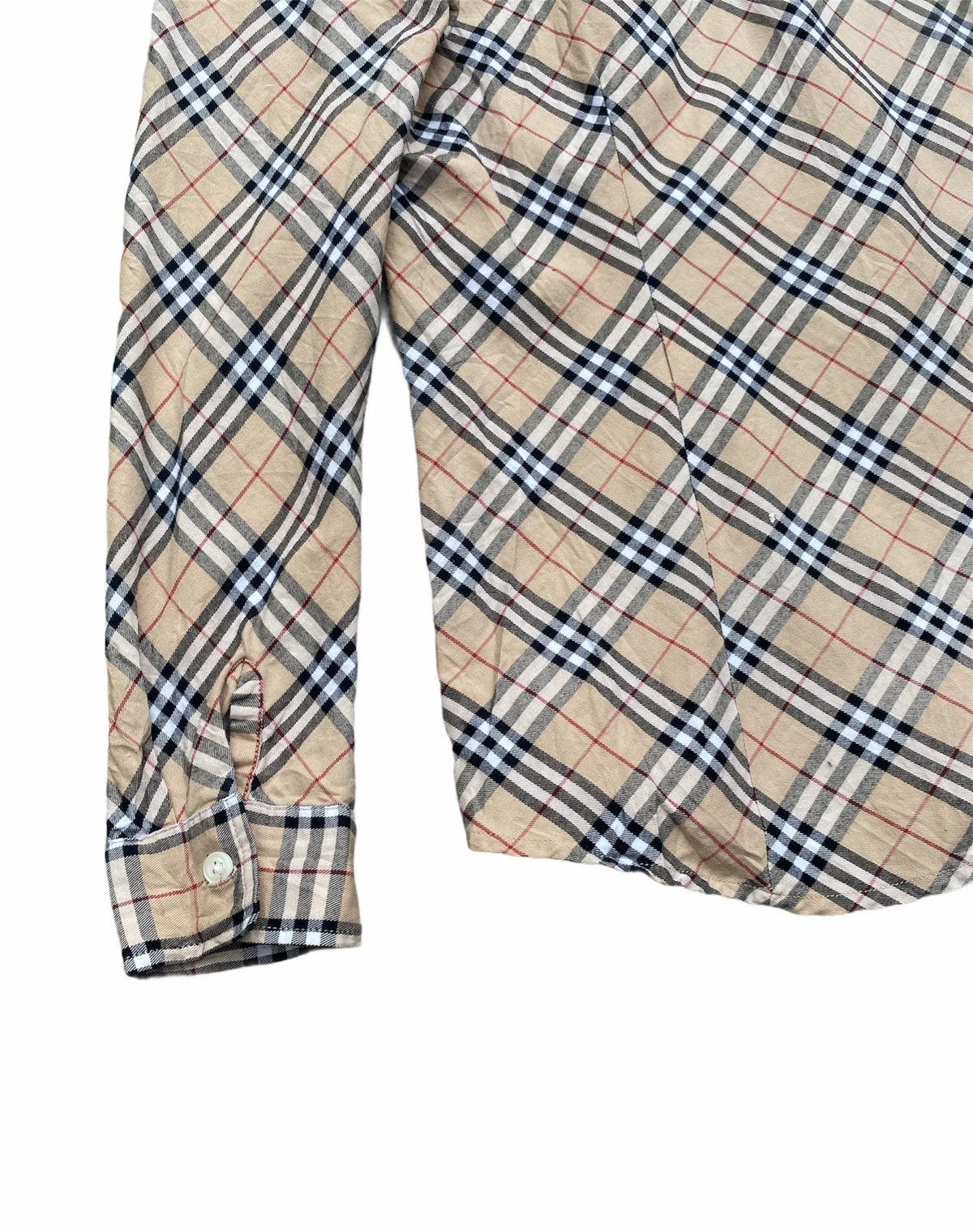 Burberry × Burberry Prorsum Vintage Burberry London Novacheck Long Sleeve Shirt Size US M / EU 48-50 / 2 - 8 Thumbnail