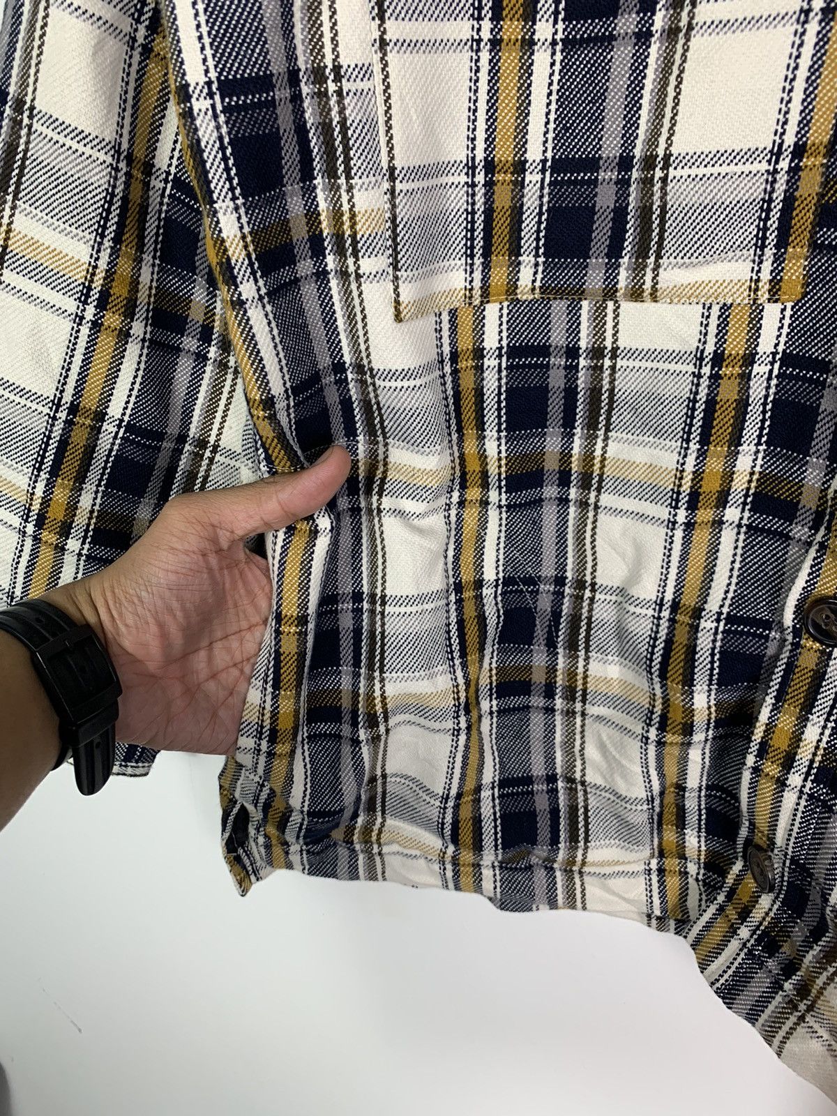 Flannel Grunge Style Flannel Quilted Size US L / EU 52-54 / 3 - 3 Thumbnail