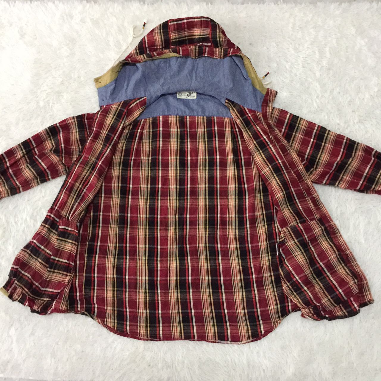 Best quality ills hooded jacket flannel design