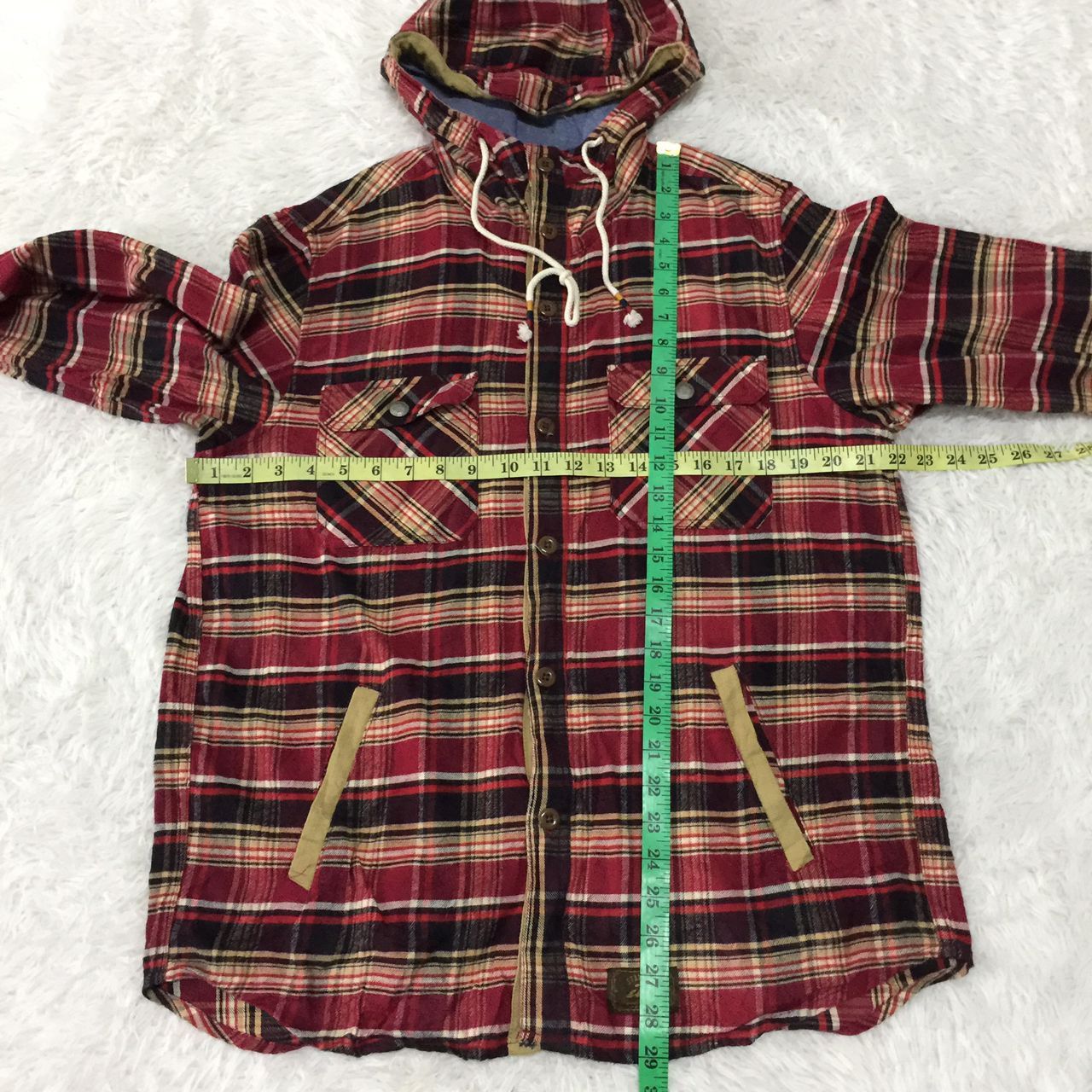 Best quality ills hooded jacket flannel design