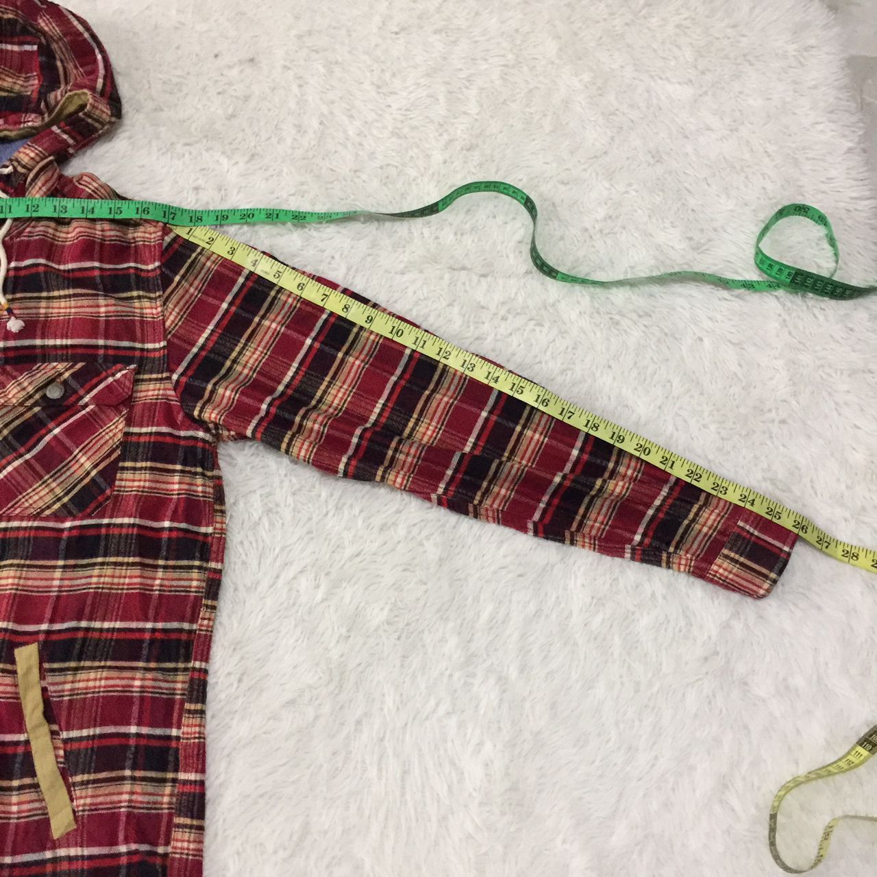 Best quality ills hooded jacket flannel design