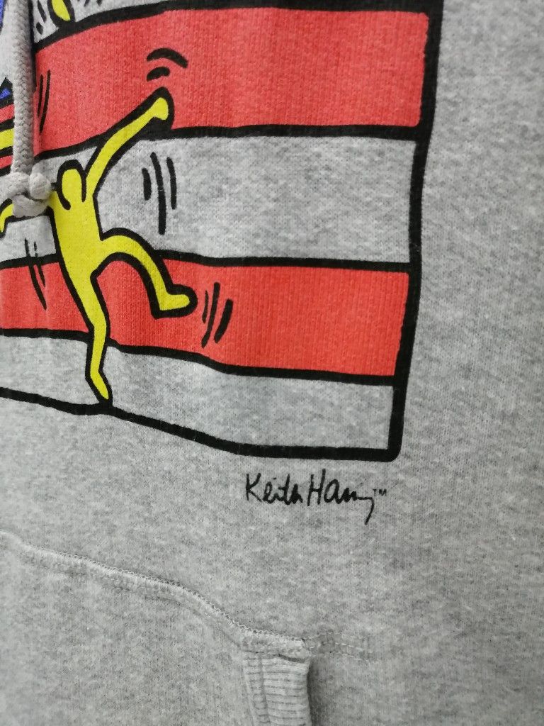 Keith Haring ART! KEITH HARING x UNIQLO Art Hoodie Sweater Size US M / EU 48-50 / 2 - 2 Thumbnail