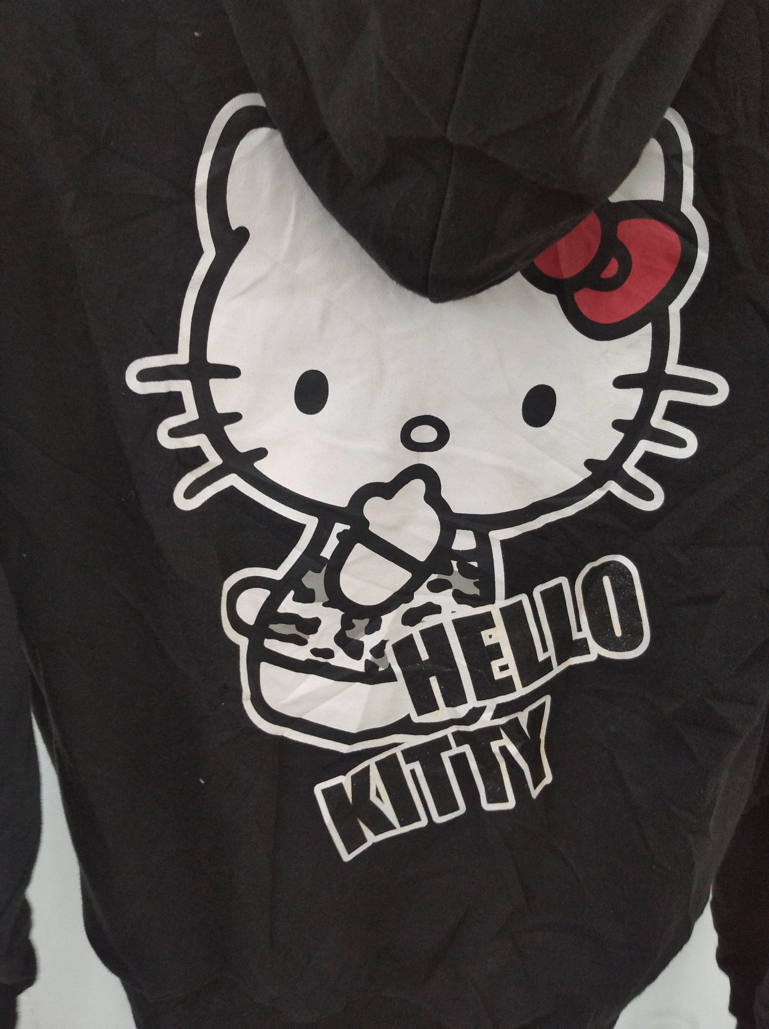 Anime × Japanese Brand Hello kitty big logo hoodie sweatshirt Size US M / EU 48-50 / 2 - 4 Thumbnail