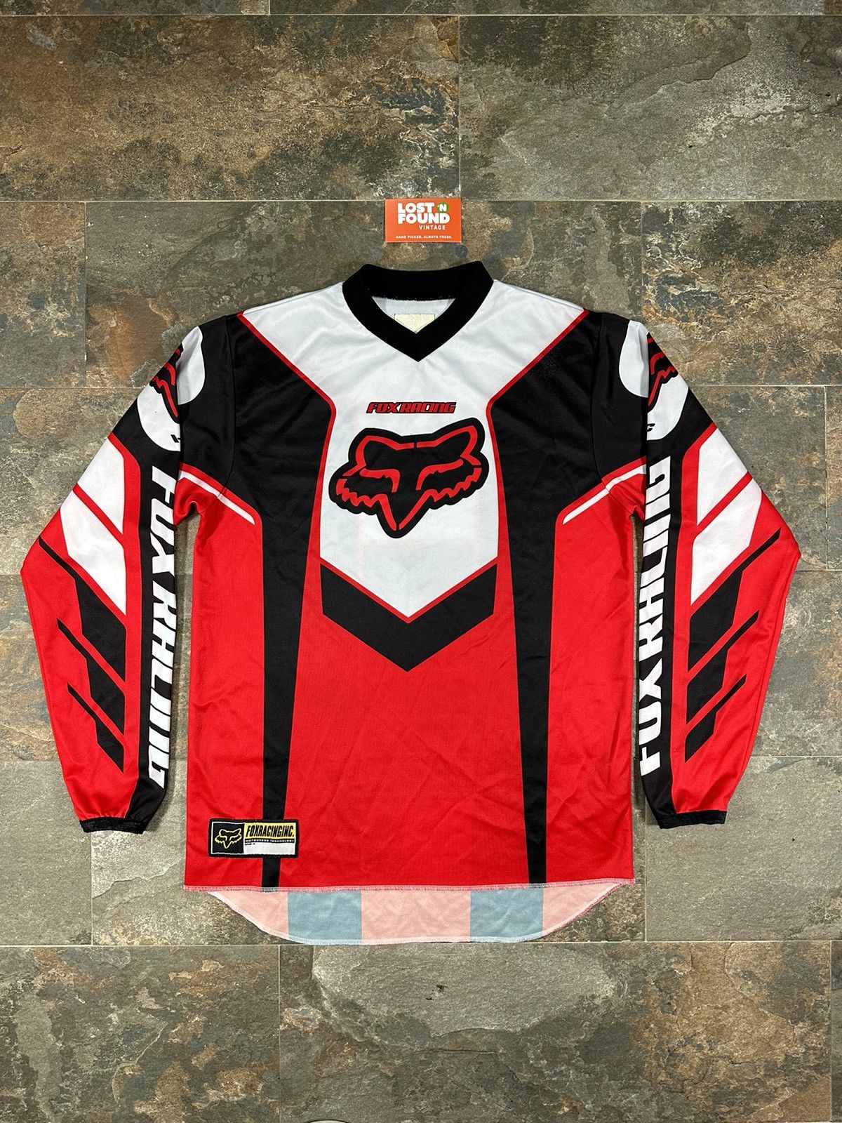 Vintage Fox Racing Long Sleeve Motocross Jersey