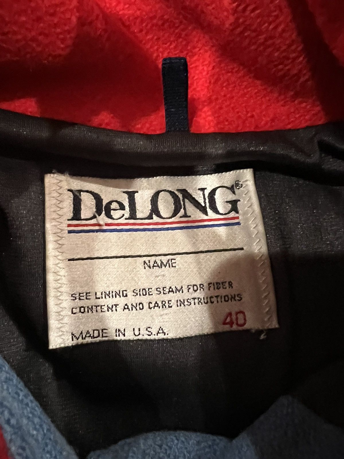 Delong Vintage DeLong Sailor Varsity Wool Jacket Size US M / EU 48-50 / 2 - 9 Thumbnail