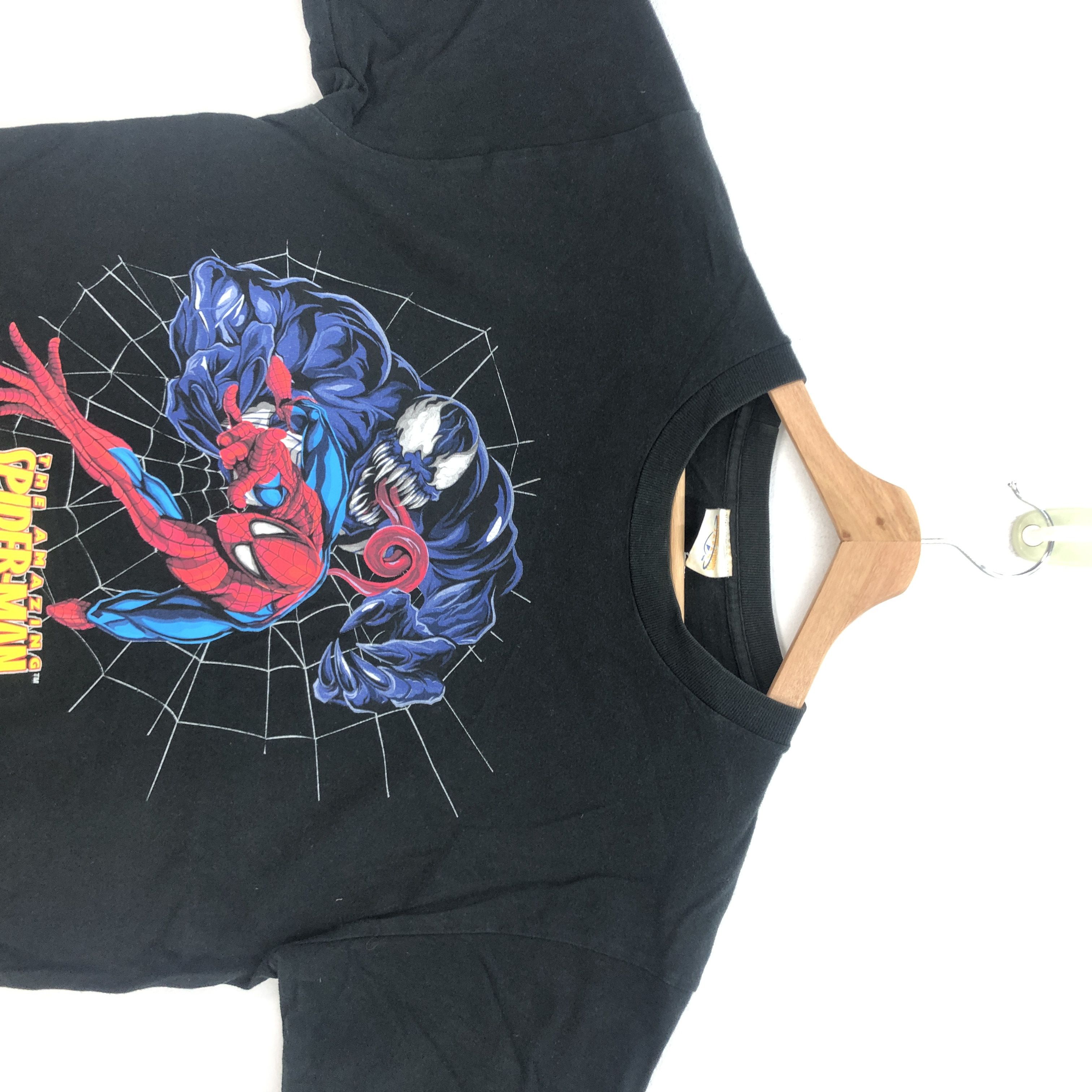 Cartoon Network Vintage Spiderman T Shirt Vintage Universal Studio Tees Size US M / EU 48-50 / 2 - 3 Thumbnail