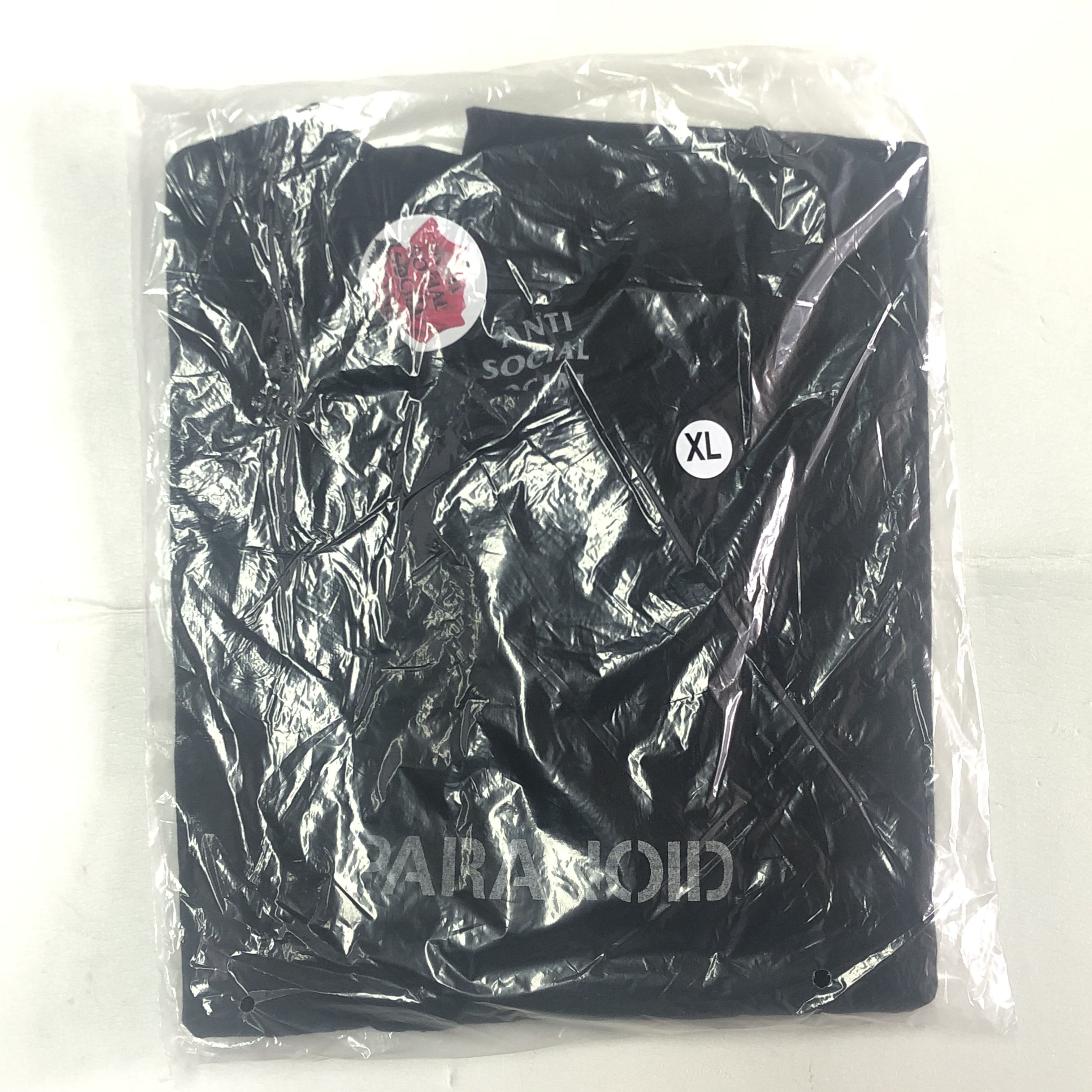 Anti Social Social Club × Undefeated DS SS21 ASSC X UNDFTD 3M Reflective Paranoid Black Tee Bape Size US XL / EU 56 / 4 - 2 Thumbnail