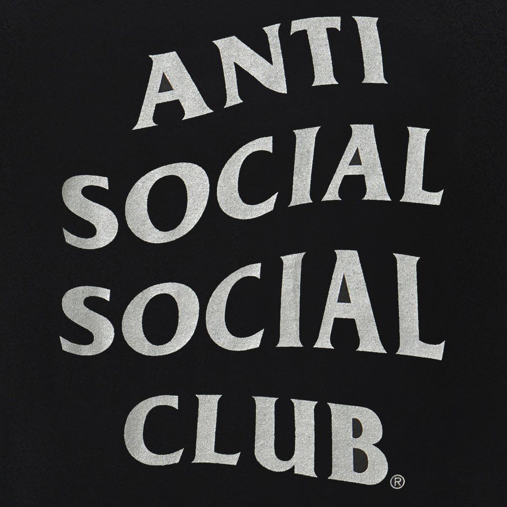 Anti Social Social Club × Undefeated DS SS21 ASSC X UNDFTD 3M Reflective Paranoid Black Tee Bape Size US XL / EU 56 / 4 - 4 Thumbnail
