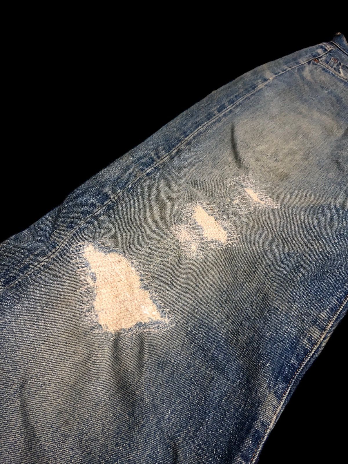 Levi's VINTAGE DAMAGED LEVIS 501 BIG E Size US 32 / EU 48 - 5 Thumbnail