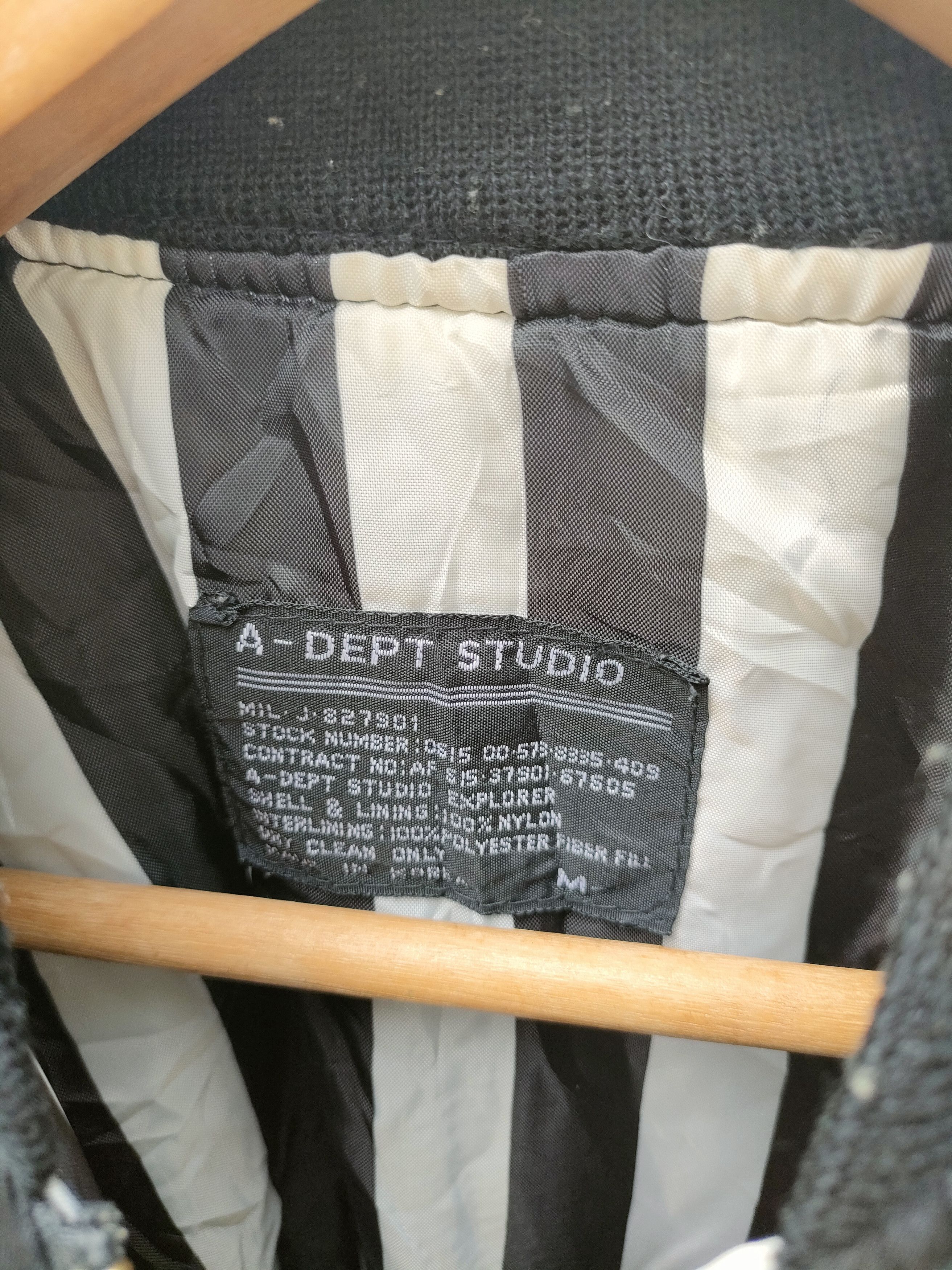 ADPT × Japanese Brand Steal 🔥 A-Dept Studio Bomber Jacket Size US M / EU 48-50 / 2 - 6 Thumbnail