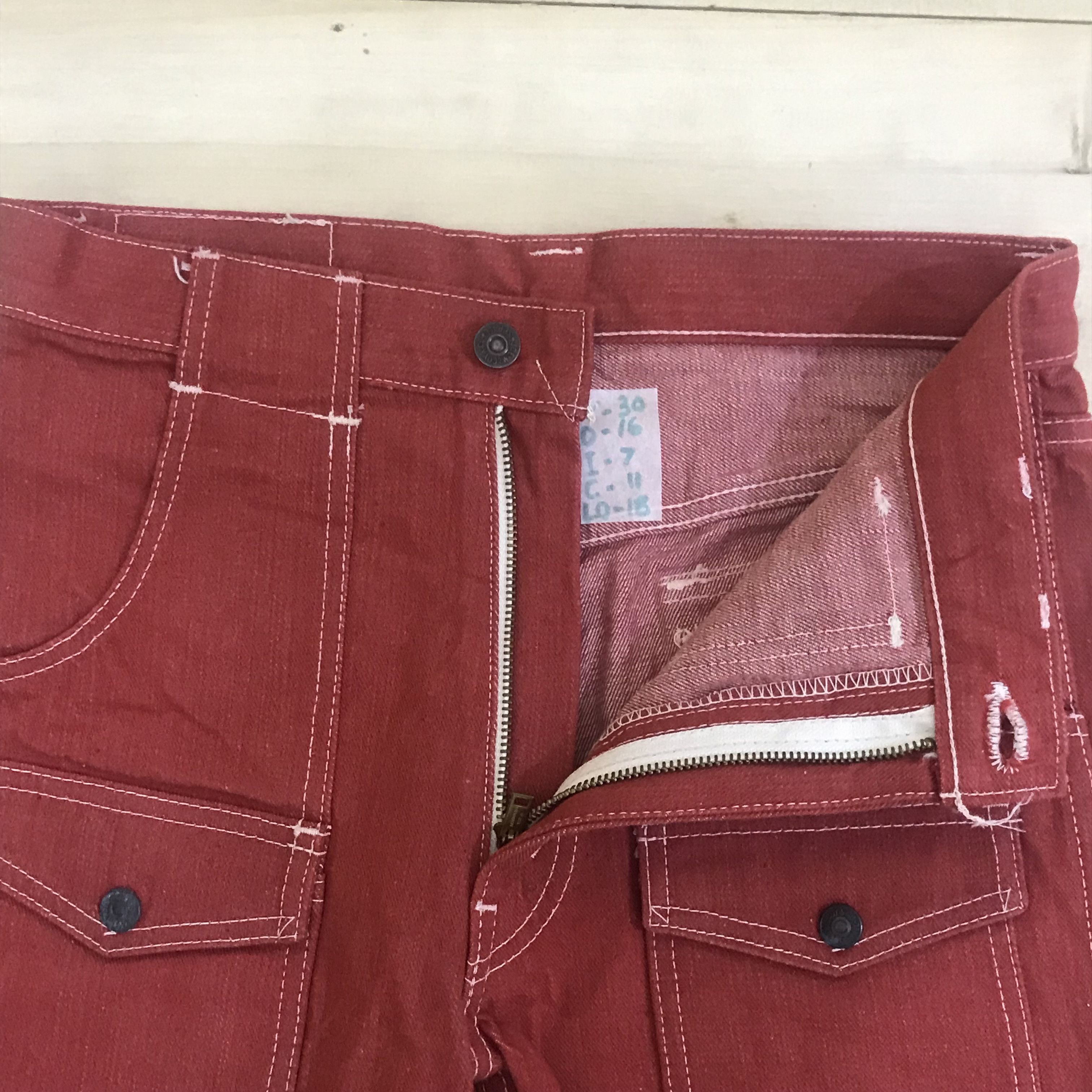 Japanese Brand X266 JOE MC COY JAPAN DENIM BUSH SHORT PANTS Size US 30 / EU 46 - 3 Thumbnail
