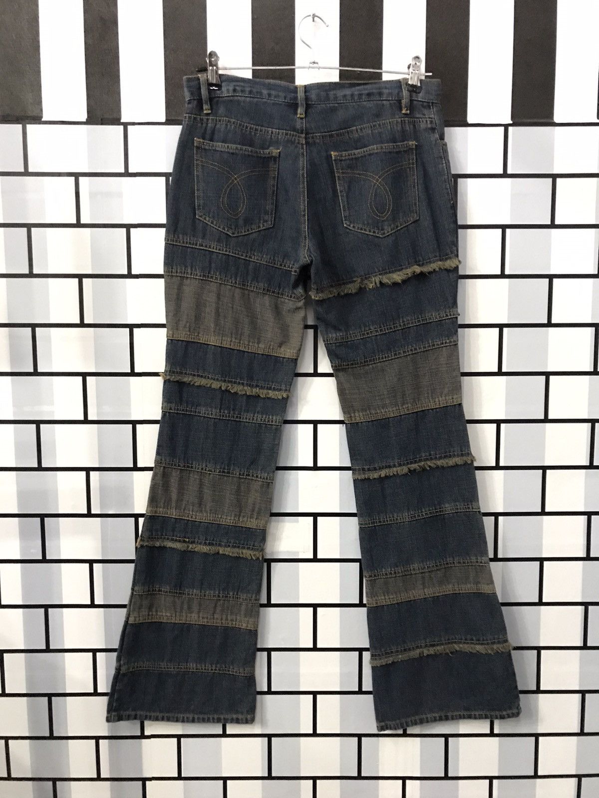 Art Comes First × Designer × Japanese Brand Japanese Brand Revolt Hagi Patchwork flare Inspired Hysteric Size US 30 / EU 46 - 8 Thumbnail