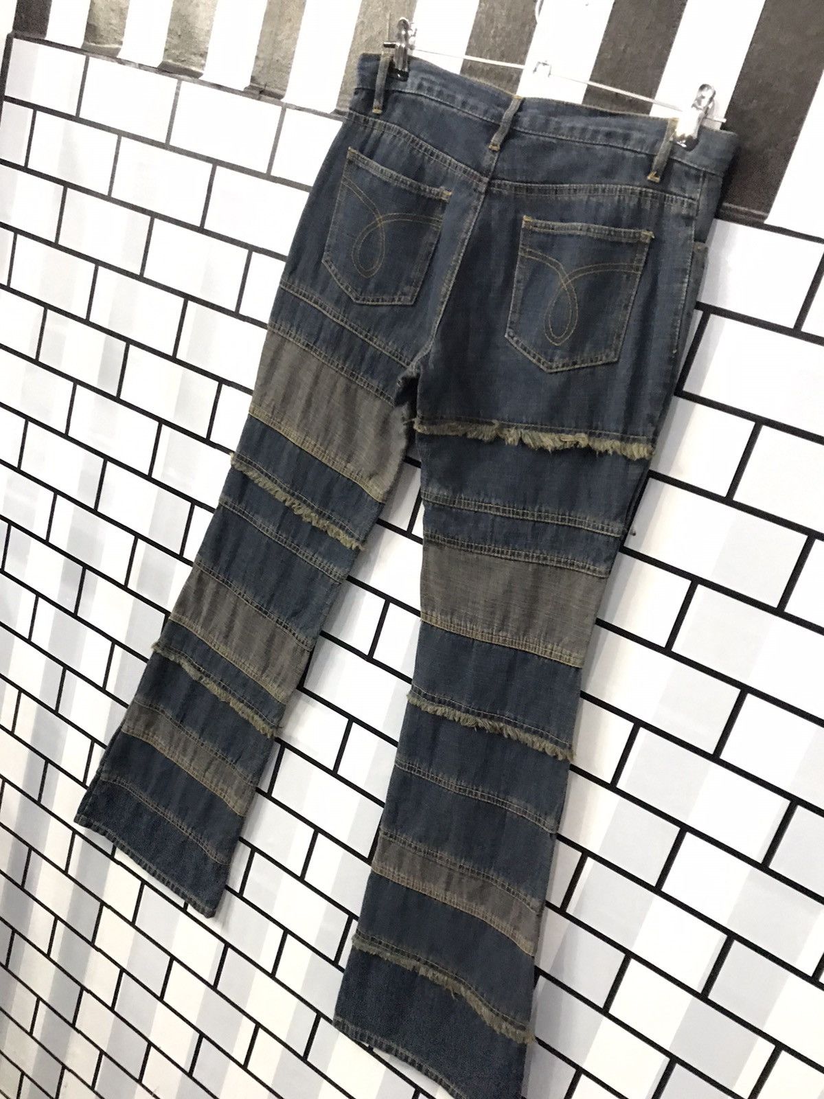 Art Comes First × Designer × Japanese Brand Japanese Brand Revolt Hagi Patchwork flare Inspired Hysteric Size US 30 / EU 46 - 13 Thumbnail