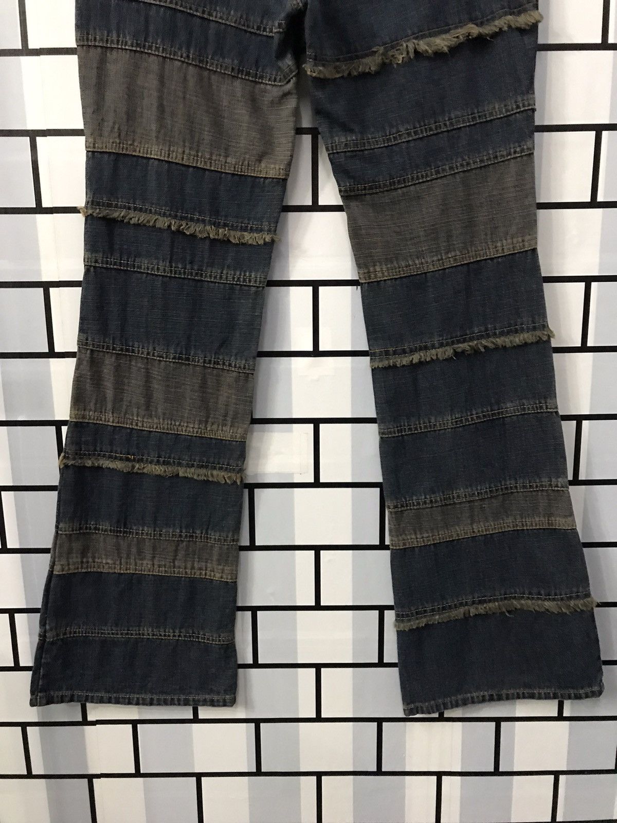 Art Comes First × Designer × Japanese Brand Japanese Brand Revolt Hagi Patchwork flare Inspired Hysteric Size US 30 / EU 46 - 12 Thumbnail
