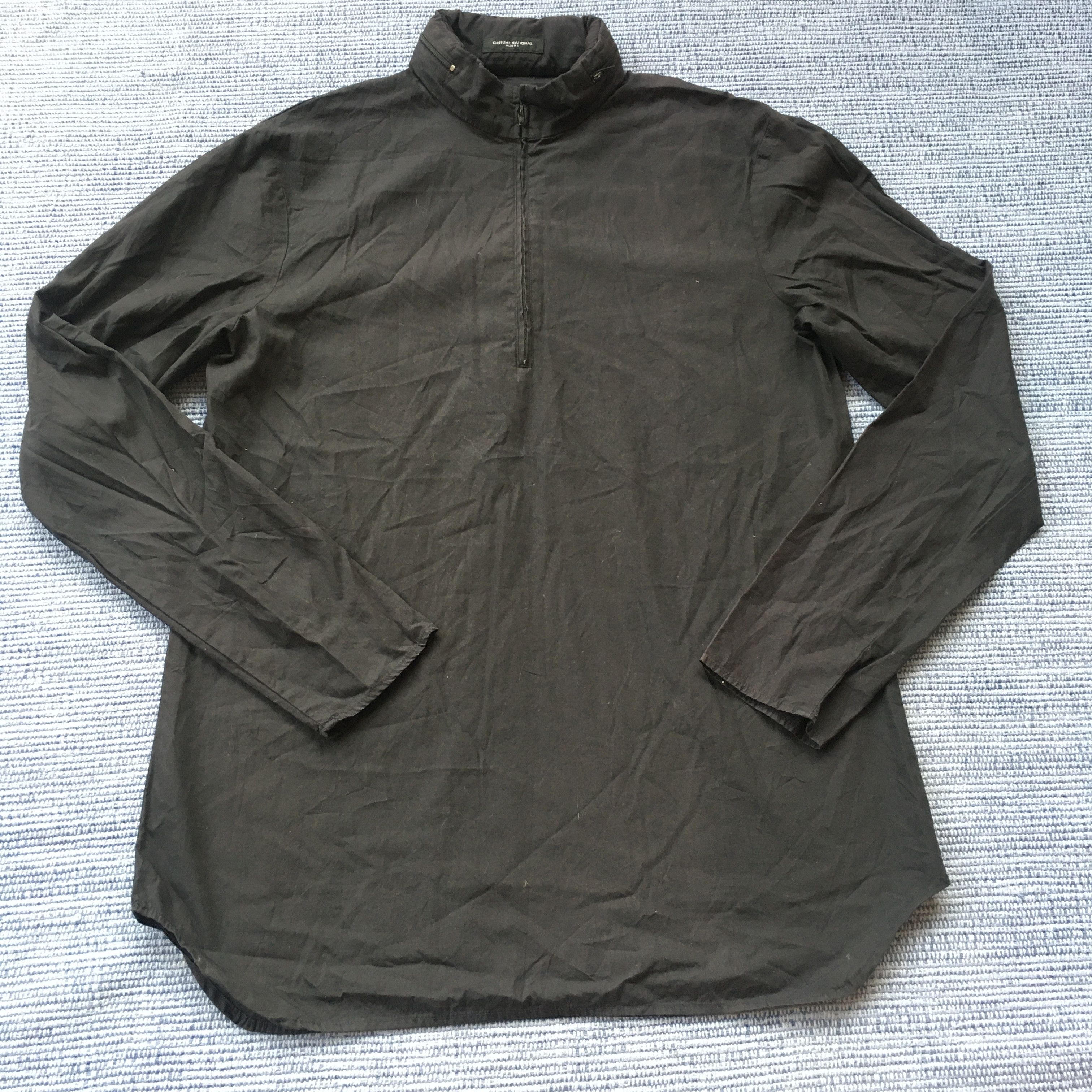 Costume National zipper shirt with hoodie Size US S / EU 44-46 / 1 - 1 Thumbnail