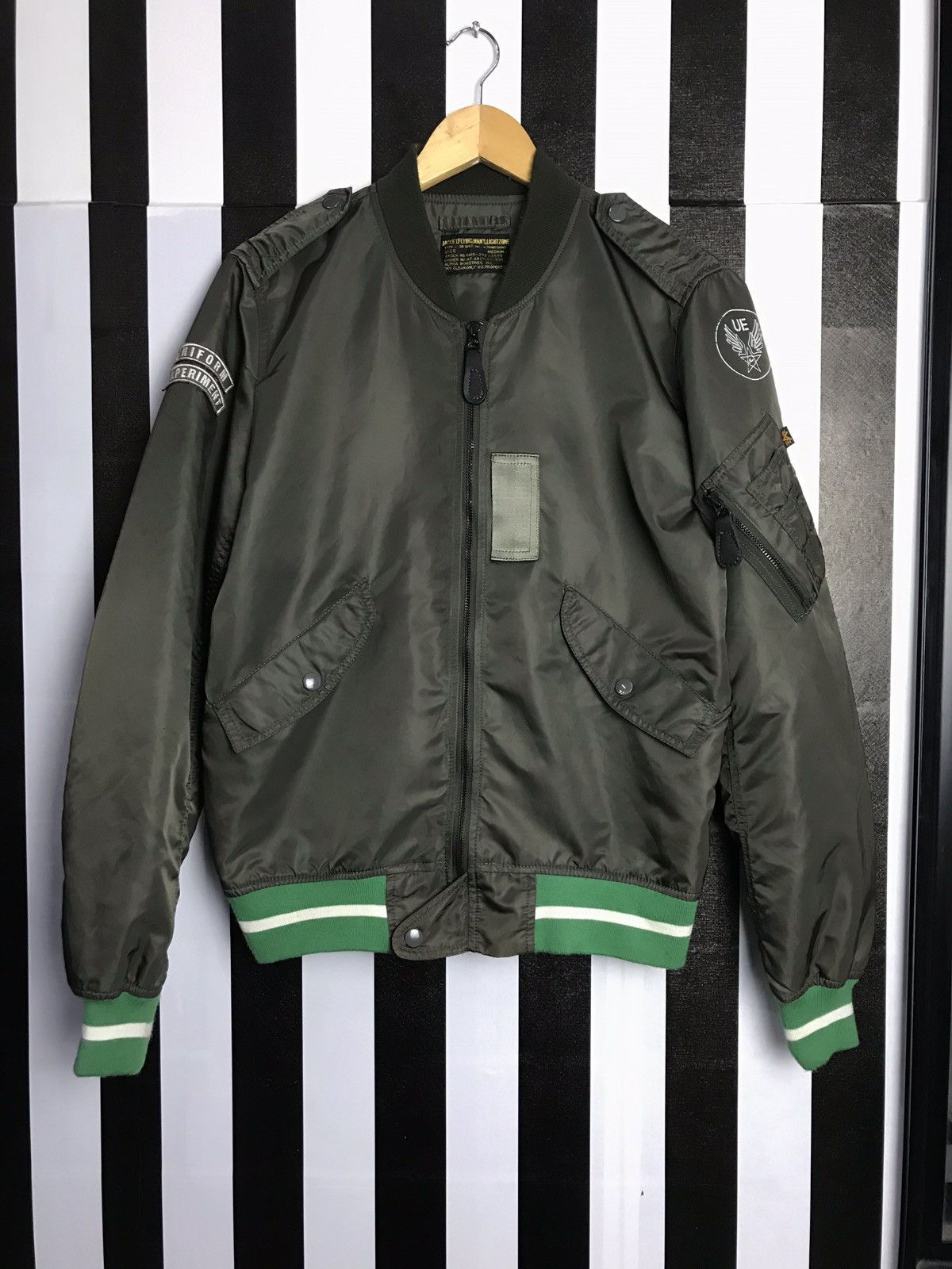 Alpha Industries uniform experiment X alpha industries L-2B MA1 flight  jacket | Grailed