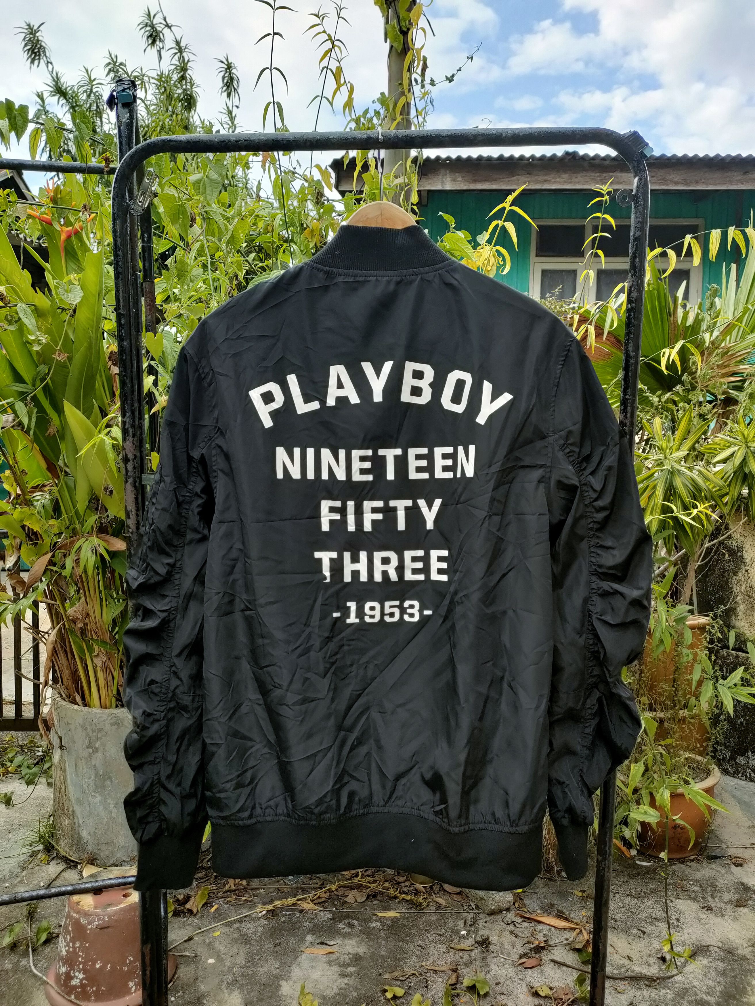 Playboy Steal 🔥 Playboy Bunny Bomber Jacket Size US M / EU 48-50 / 2 - 2 Thumbnail
