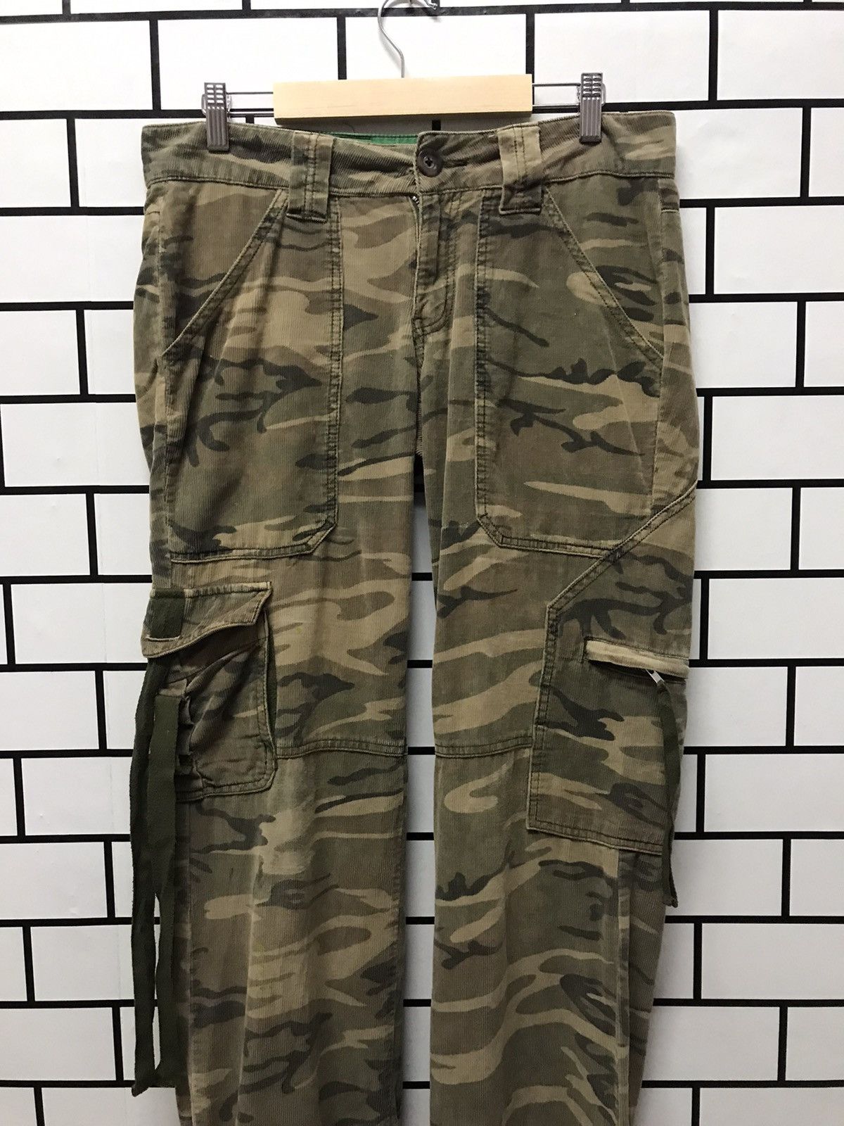 Japanese Brand Japan Brand Miss Me Cargo Corduroy Bondage Parachute Pants Size US 32 / EU 48 - 3 Thumbnail