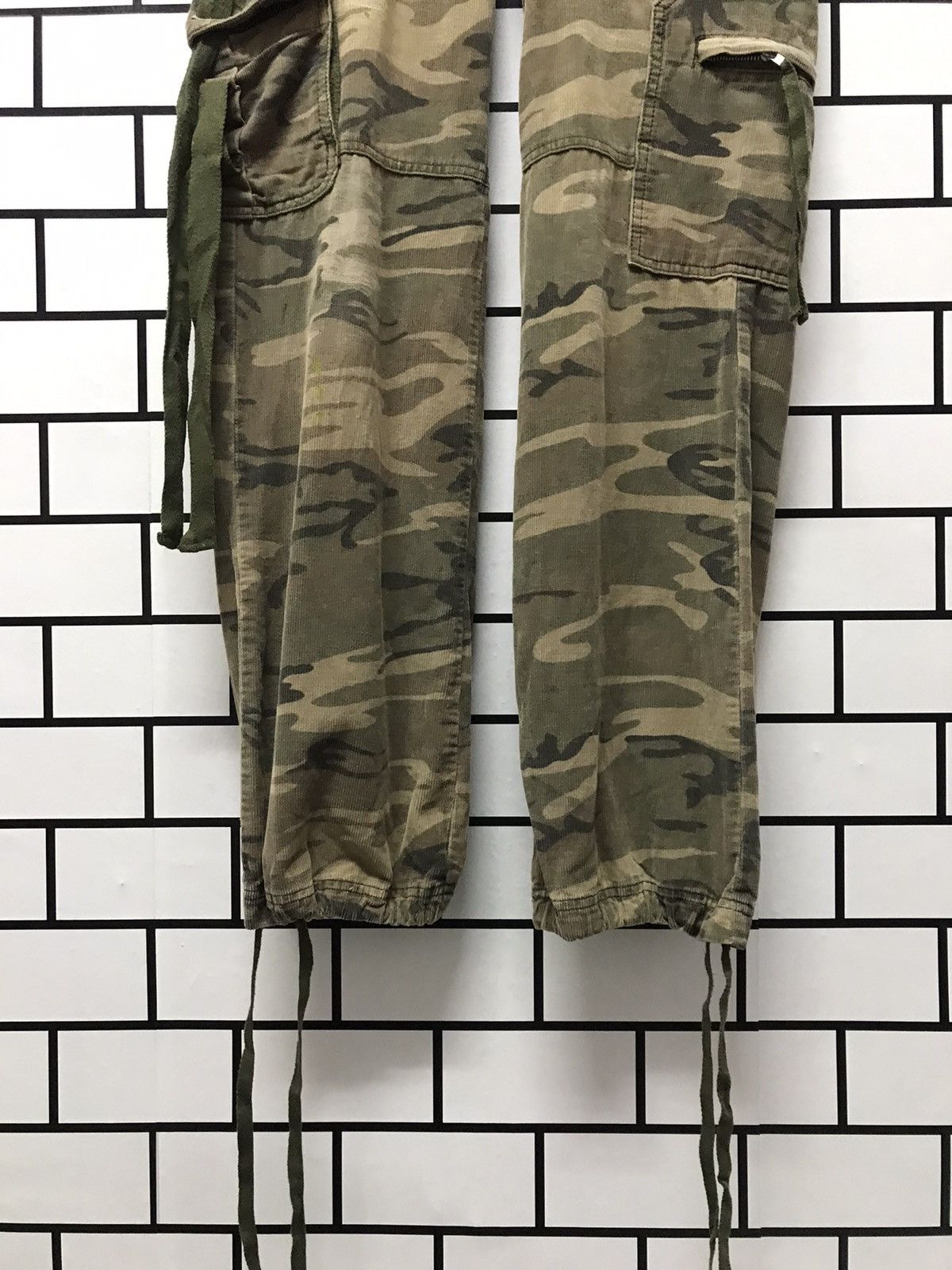 Japanese Brand Japan Brand Miss Me Cargo Corduroy Bondage Parachute Pants Size US 32 / EU 48 - 6 Thumbnail