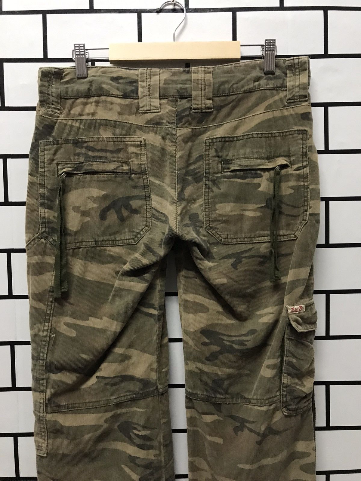 Japanese Brand Japan Brand Miss Me Cargo Corduroy Bondage Parachute Pants Size US 32 / EU 48 - 9 Thumbnail