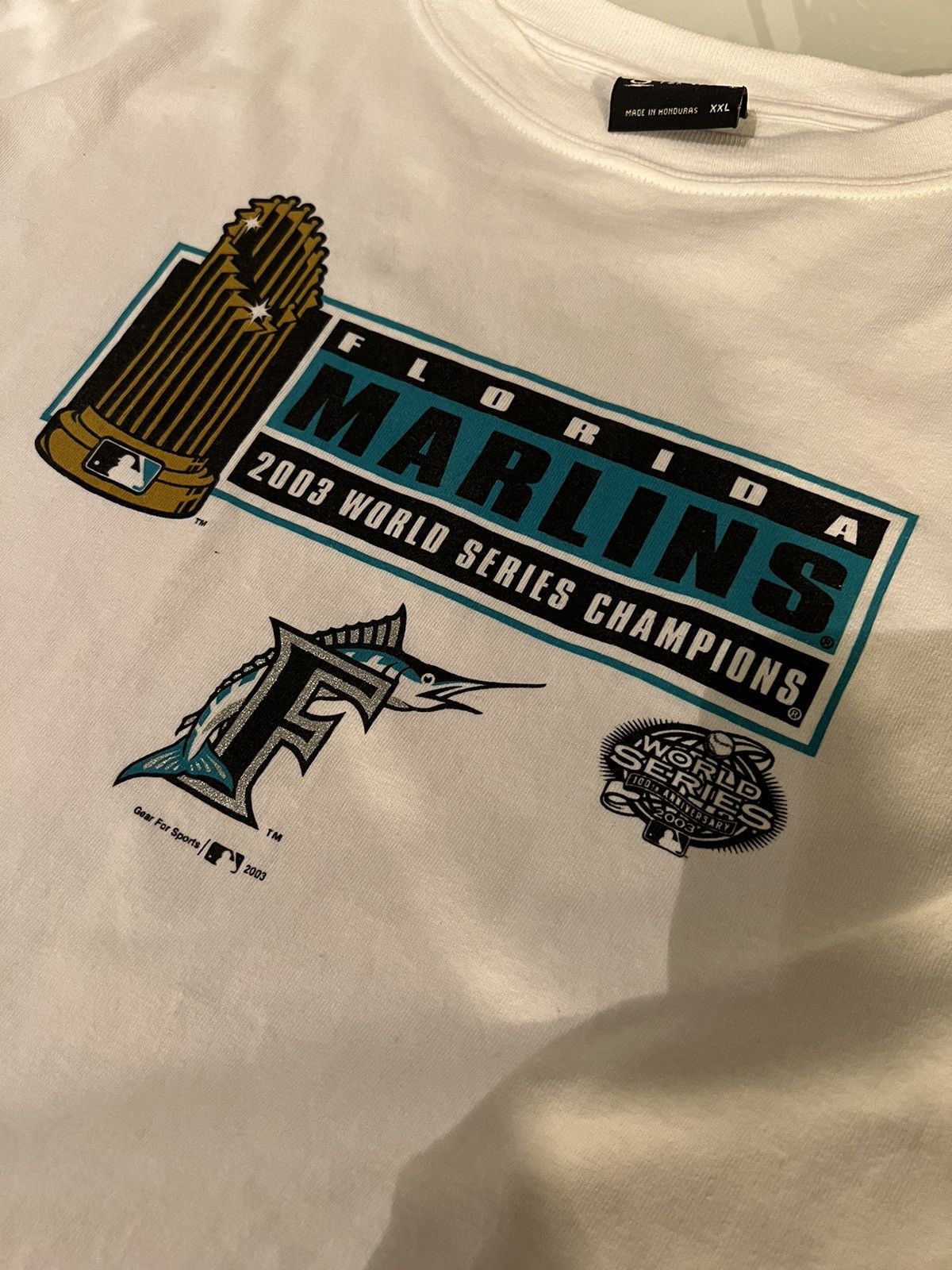 Vintage Florida Marlins 2003 World Series Champions T-shirt 