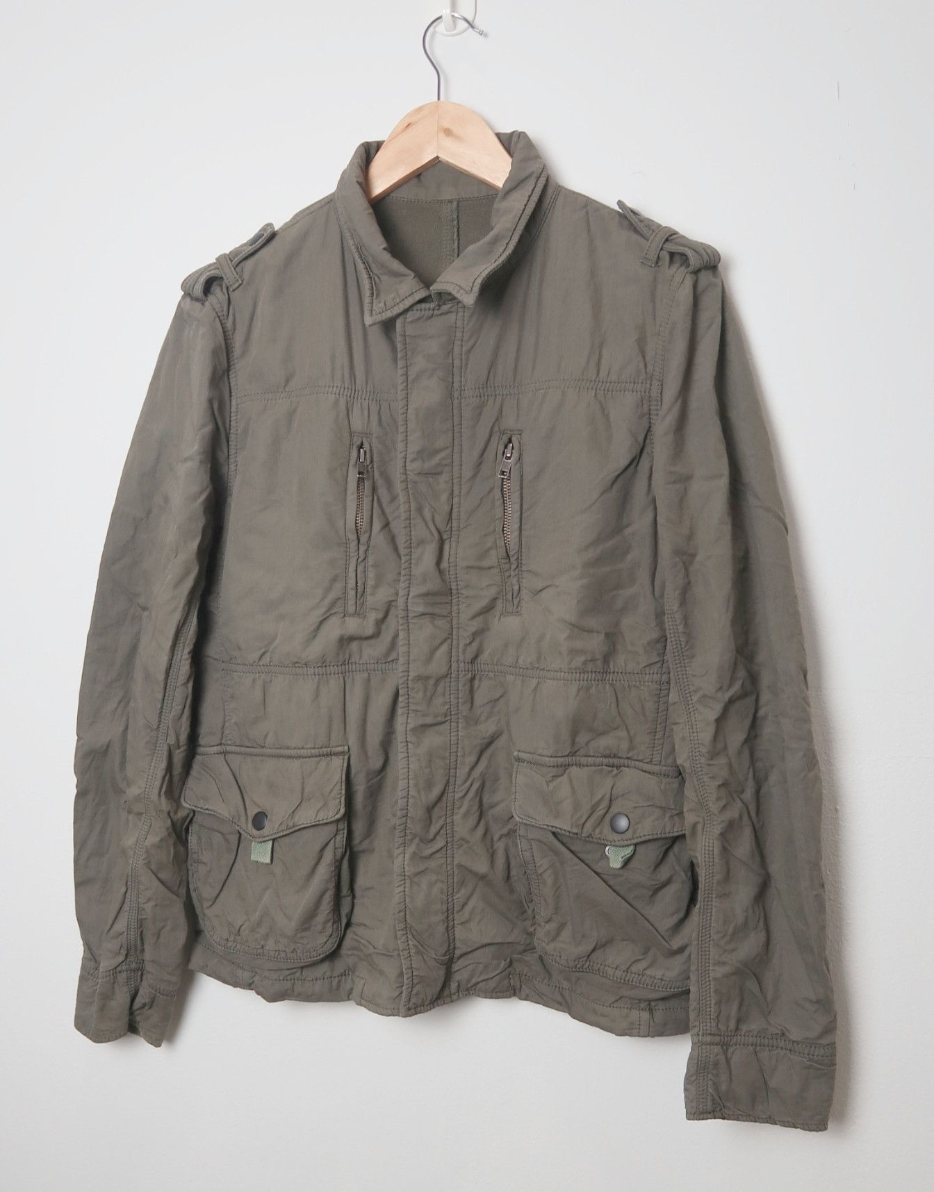 Takeo Kikuchi Takeo Kikuchi Military Cargo Pocket Jacket Size US M / EU 48-50 / 2 - 4 Thumbnail