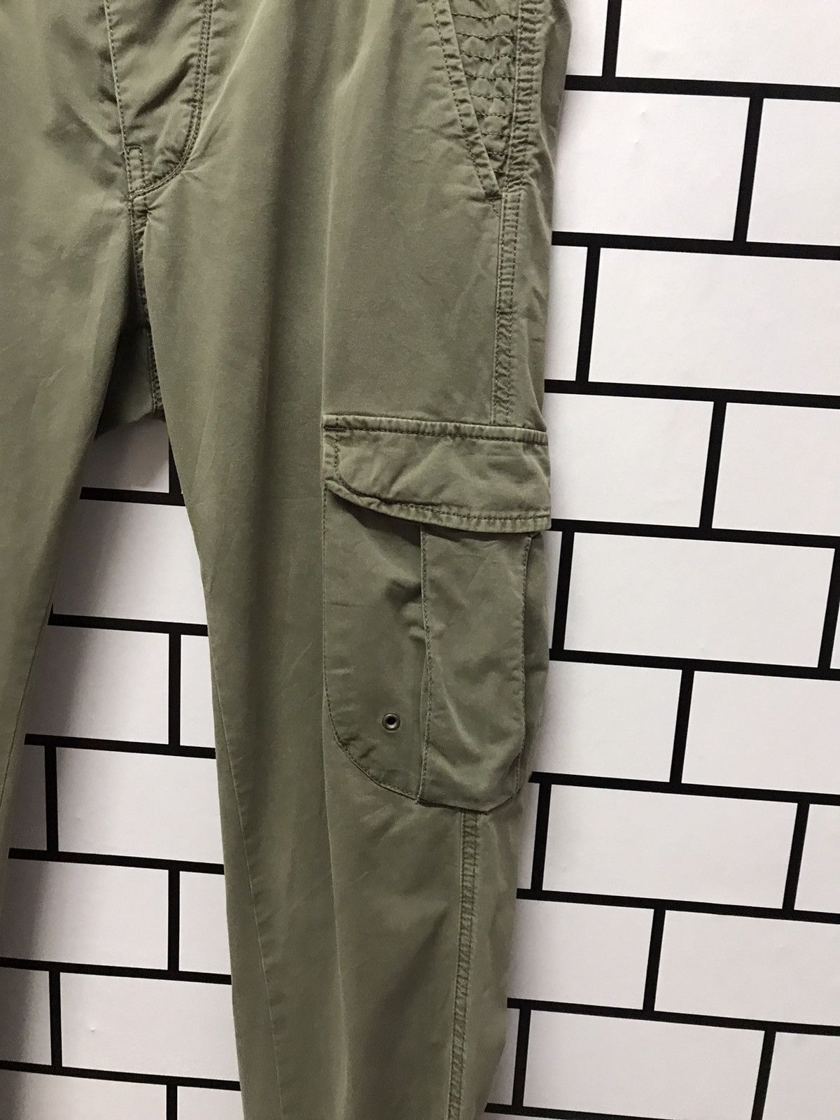 United Colors Of Benetton United Colour Of Benetton Slim Skinnty Tactical Cargo Pants Size US 32 / EU 48 - 7 Thumbnail